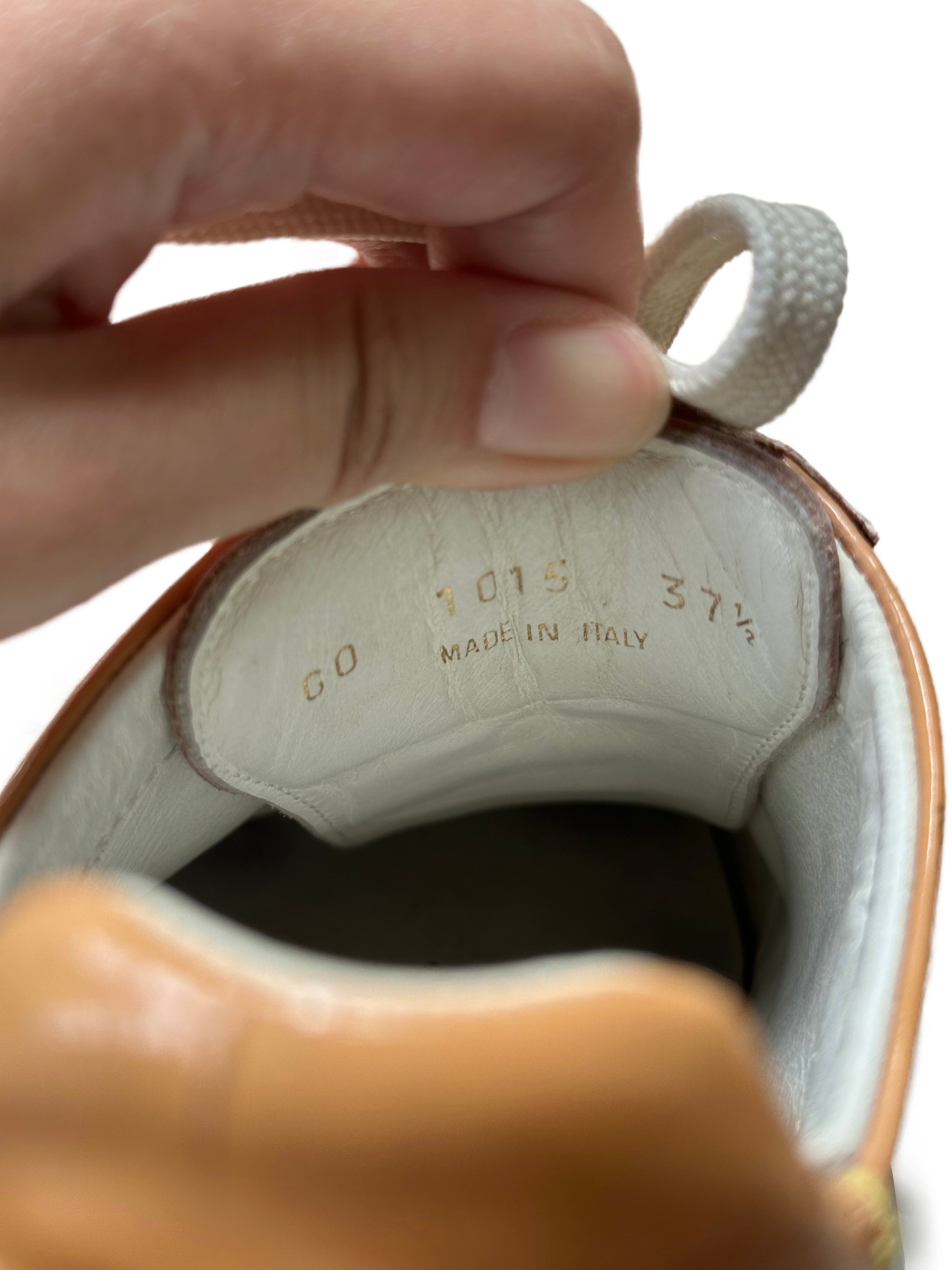 Louis Vuitton Monogram Multicolor Canvas & Patent Leather Lace-Up Sneakers (Y2K Takashi Murakami Era)