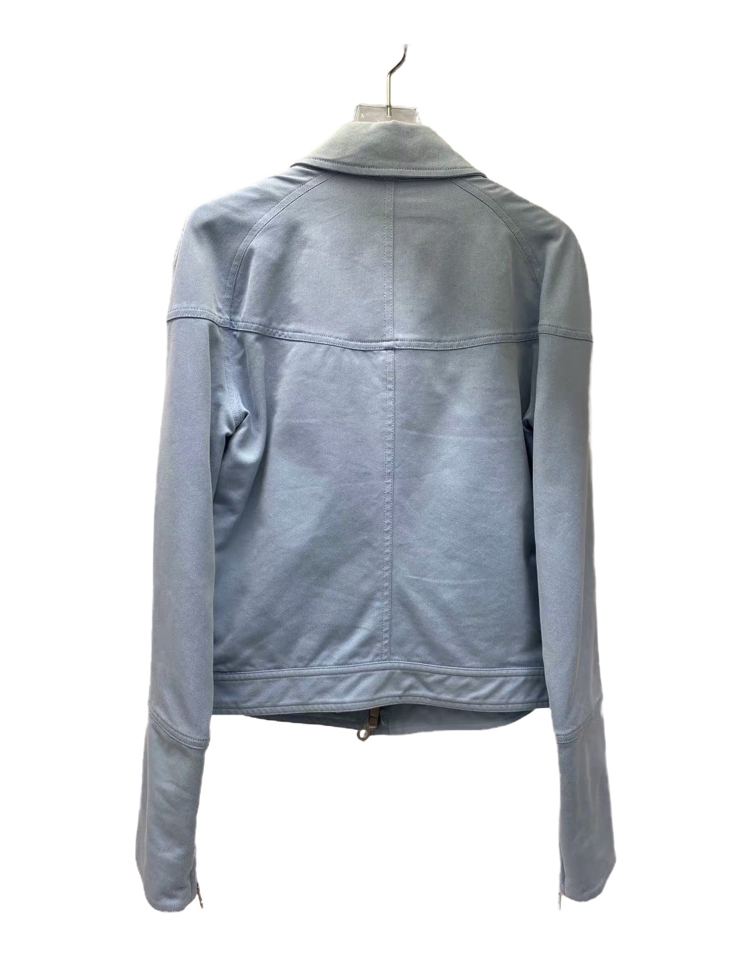 Chanel SS2002 Vintage Runway Archive Baby Blue Jacket