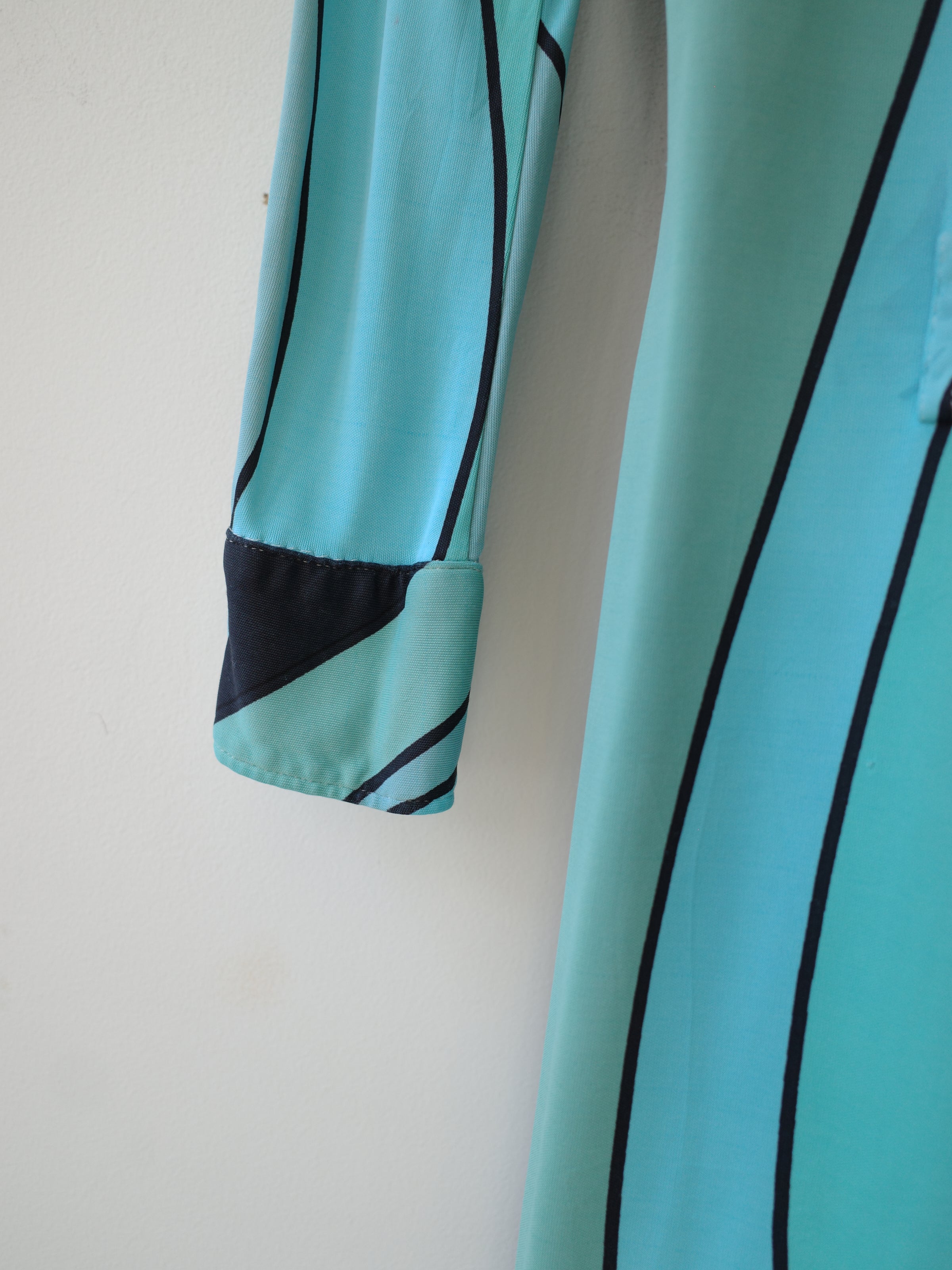 Moschino Cheap and Chic Optical Stripe Dress