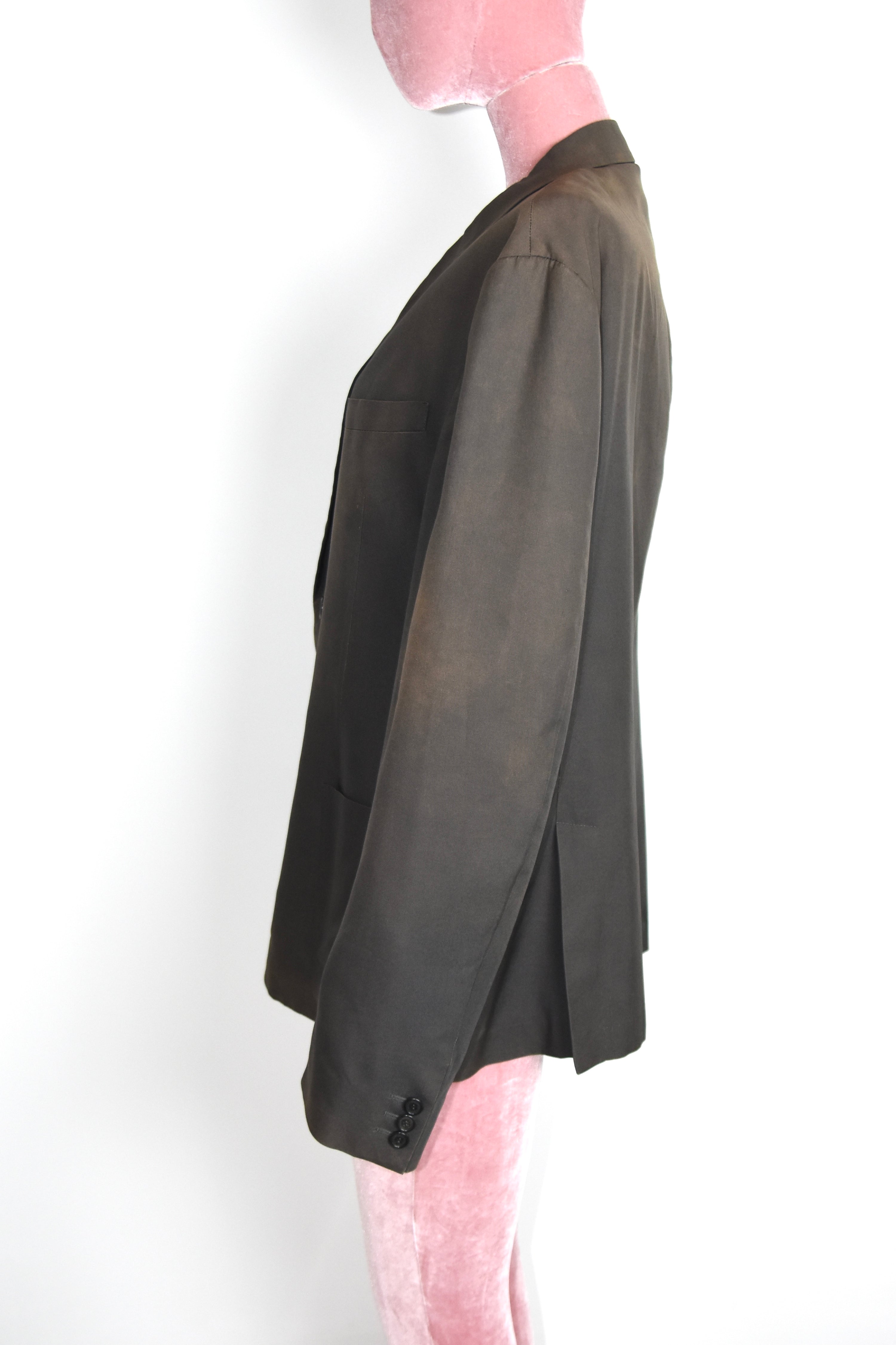 PRADA Lightweight Brown Tailored Jacket