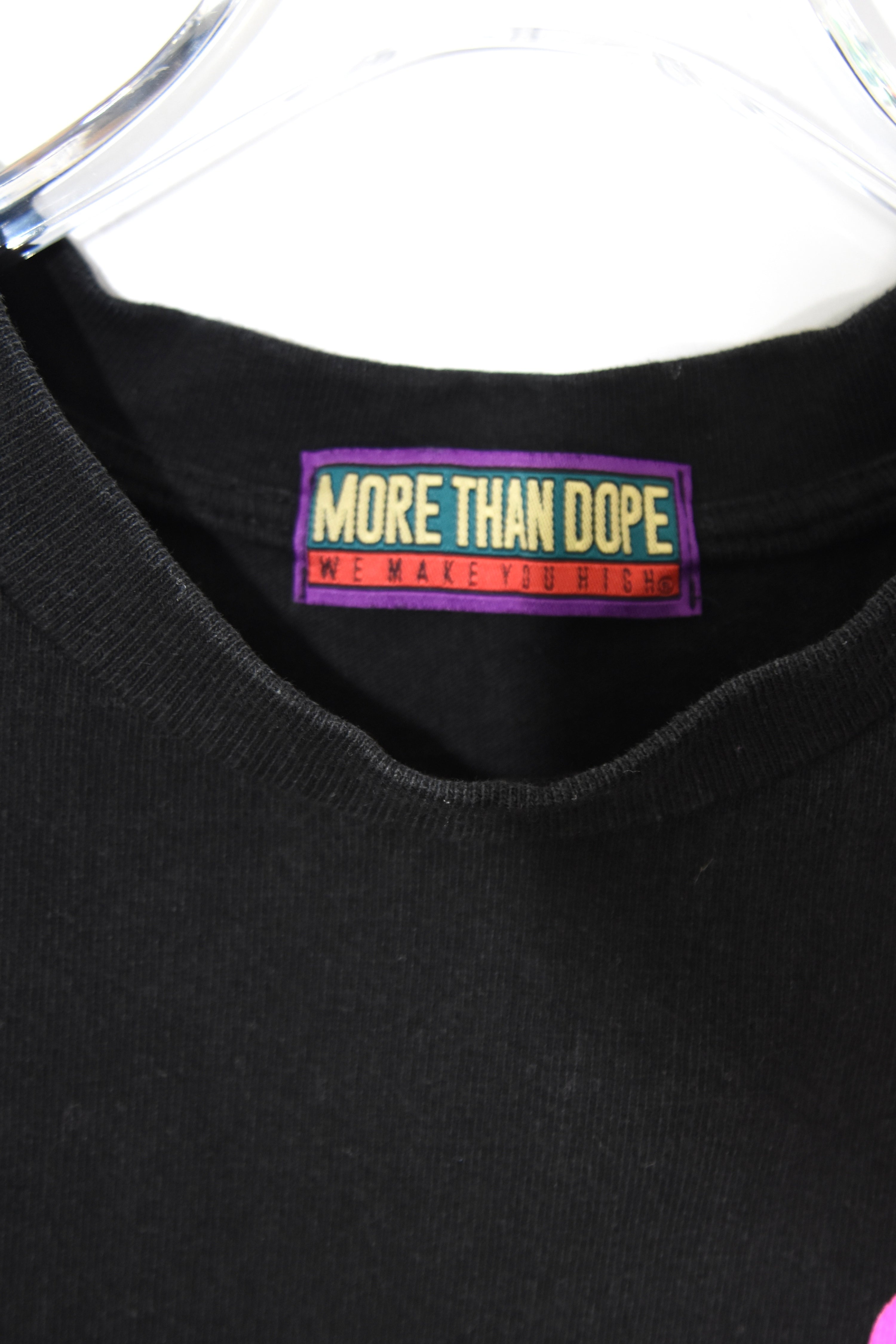 MORE THAN DOPE “SEXY WAR” Oversized Graphic T-Shirt Black Pink Streetwear Top
