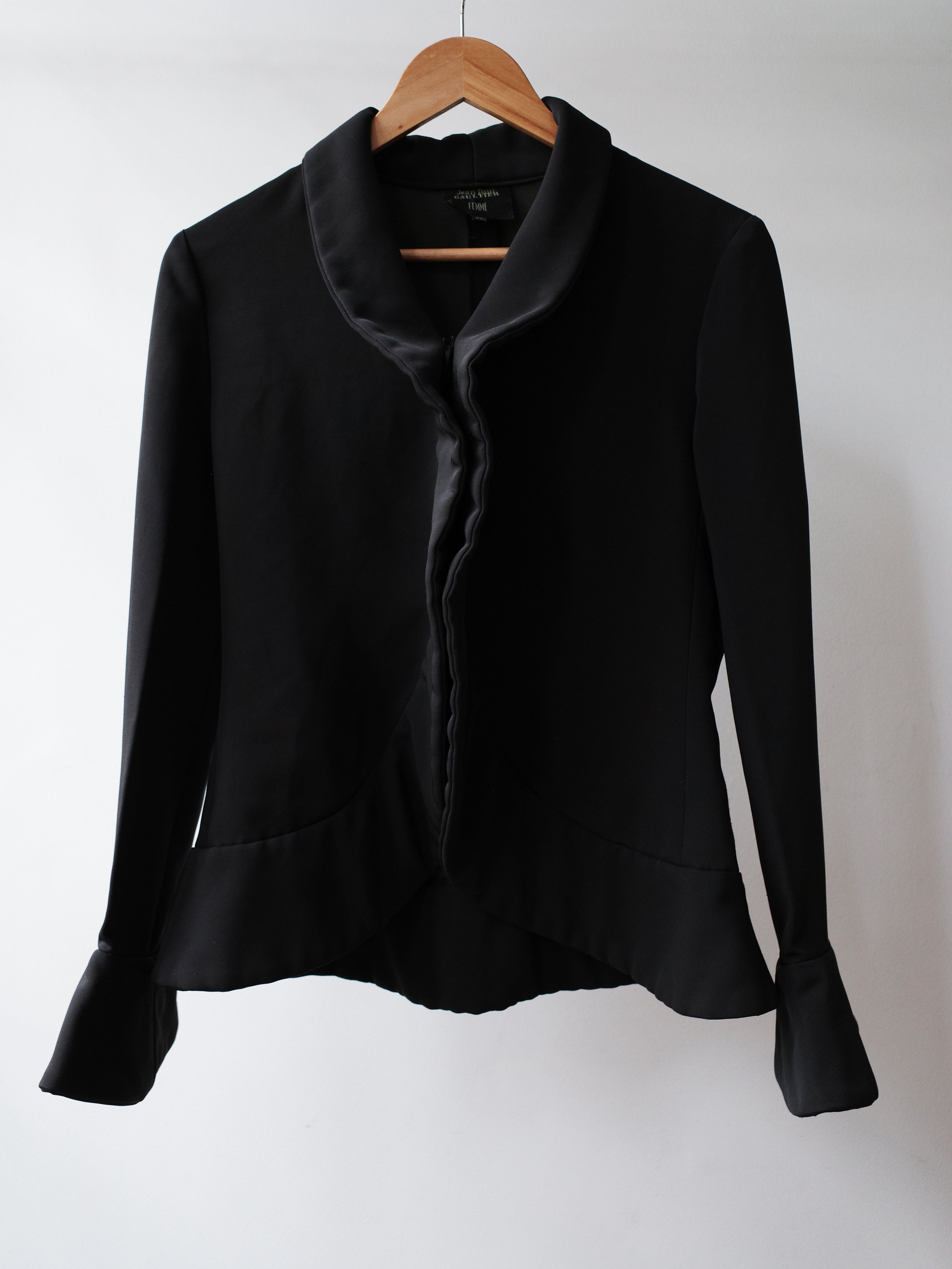 Jean Paul Gaultier Sculptural Black Jacket