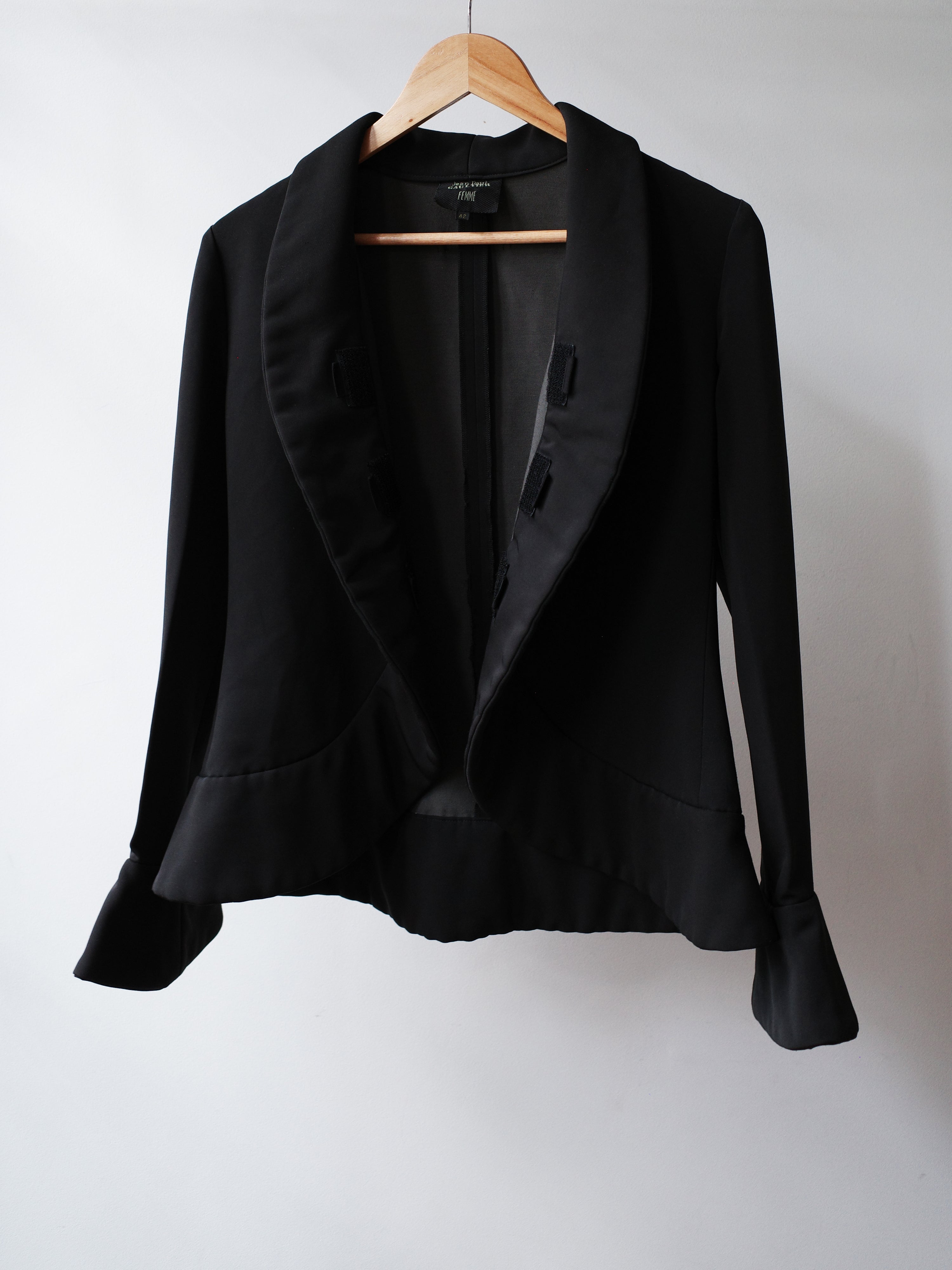 Jean Paul Gaultier Sculptural Black Jacket