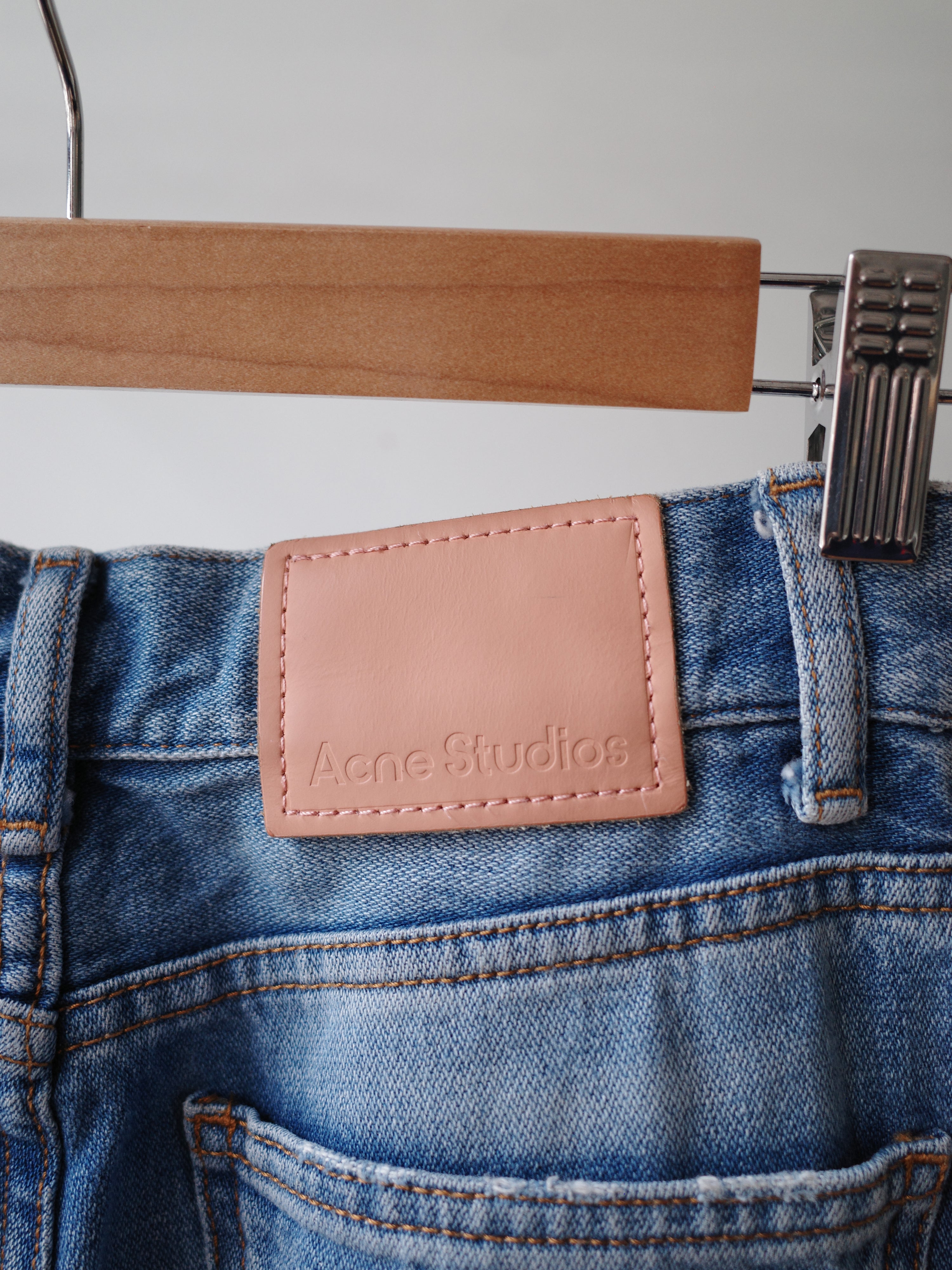 Acne Studios Light Blue Flared Jeans