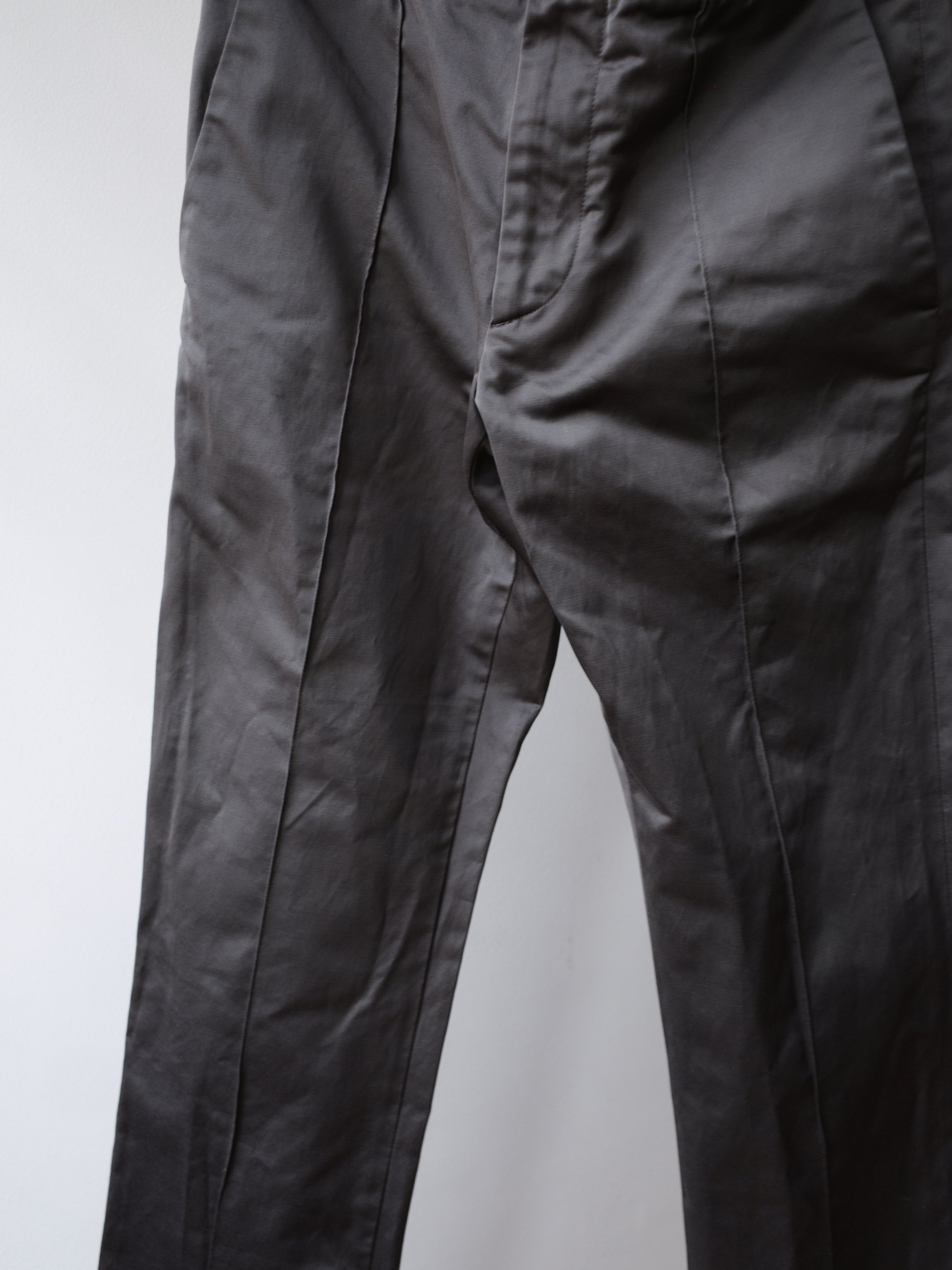 Marni Silver-Grey Satin Trousers