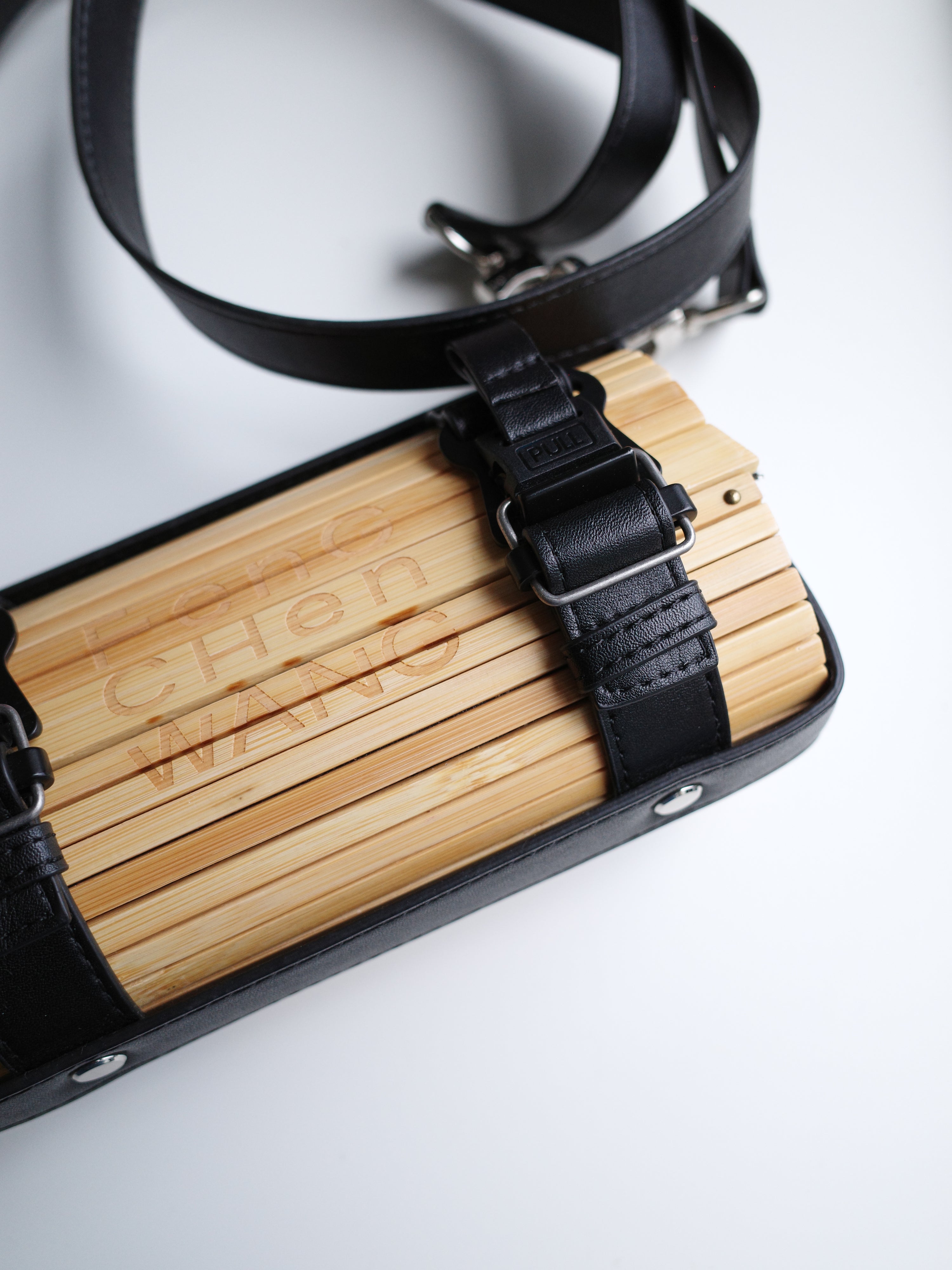 Feng Chen Wang Bamboo Cylinder Crossbody Bag