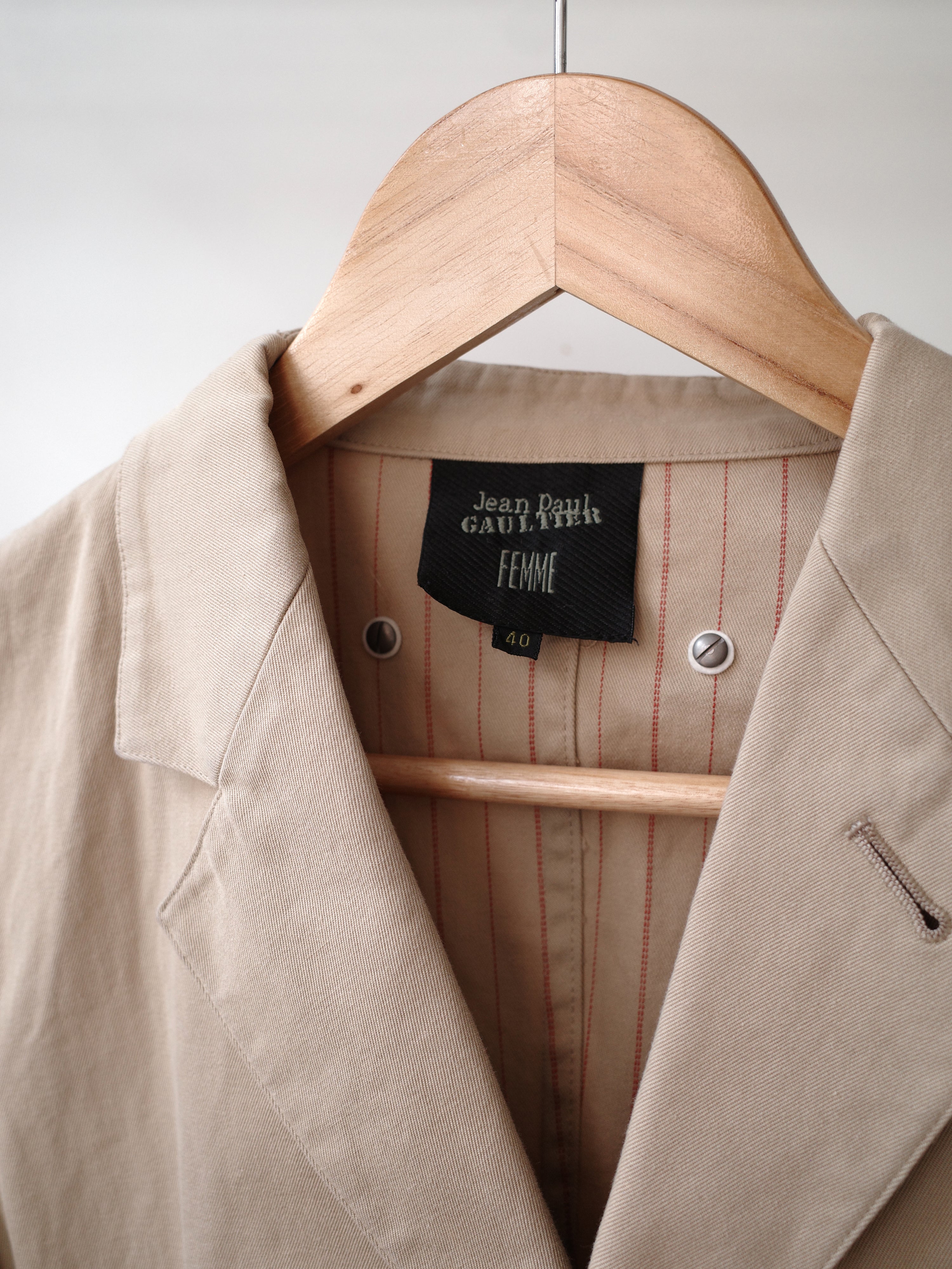 Jean Paul Gaultier FEMME Sand Blazer