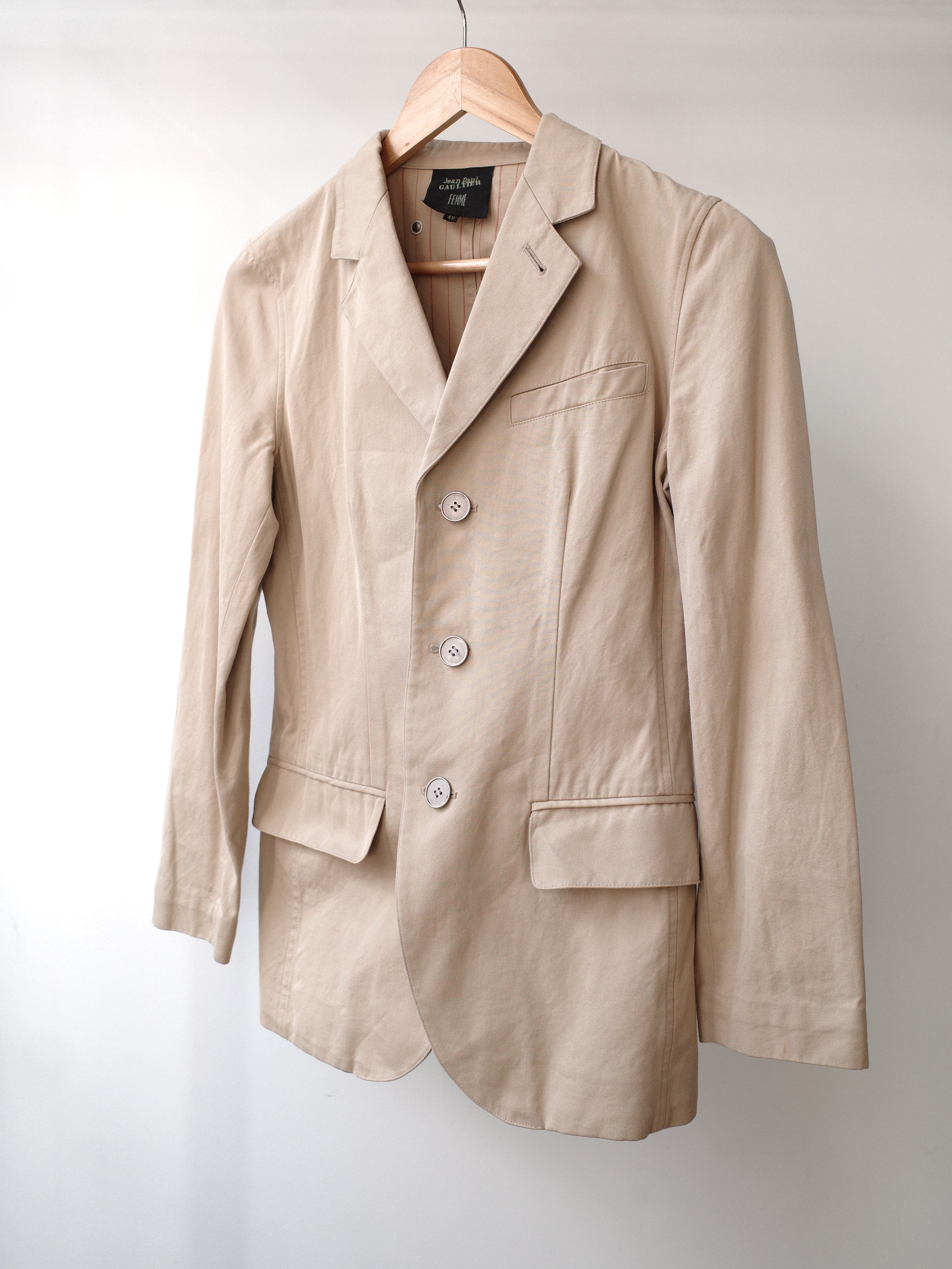 Jean Paul Gaultier FEMME Sand Blazer