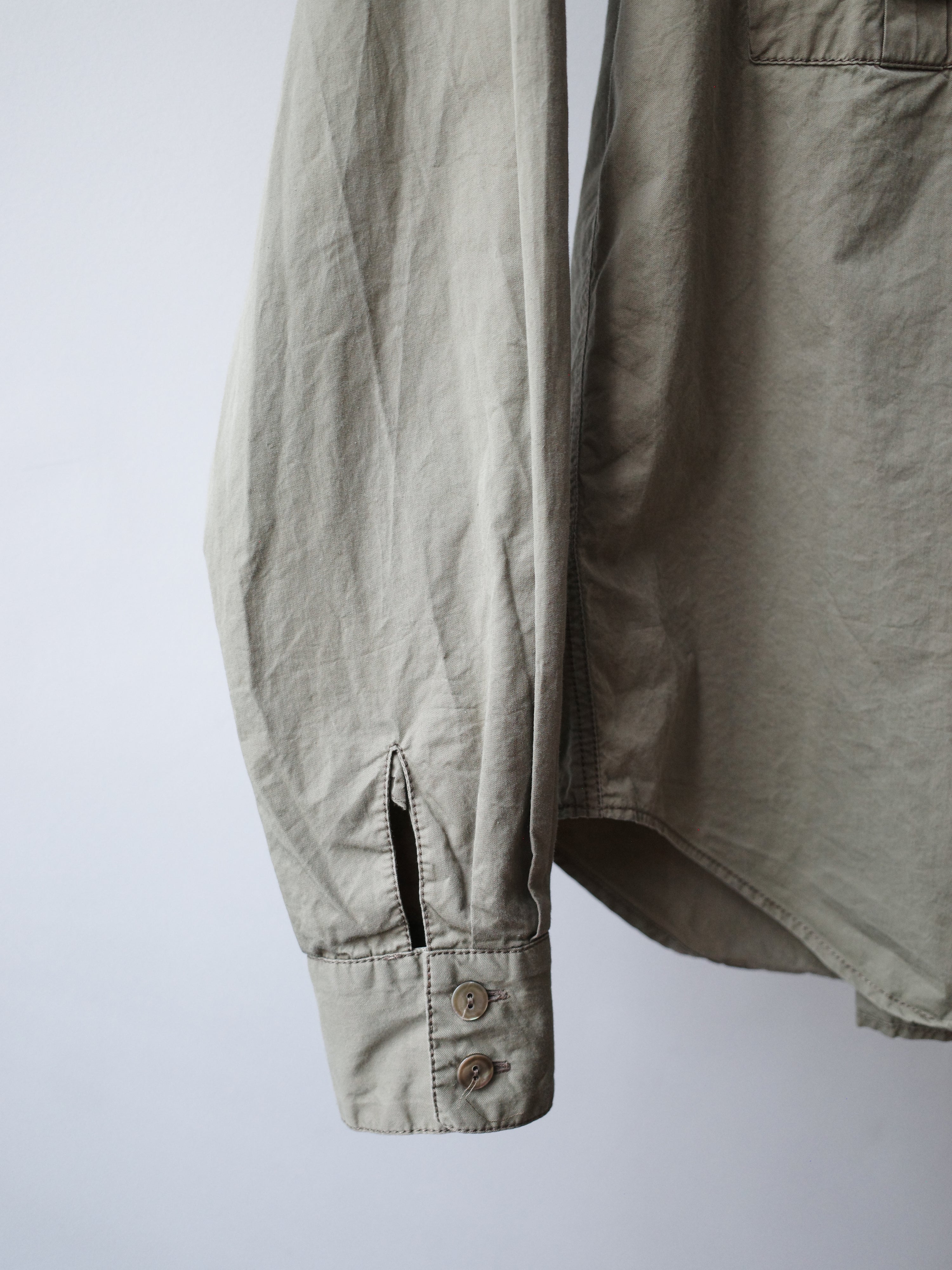Jean Paul Gaultier Olive Military Shirt