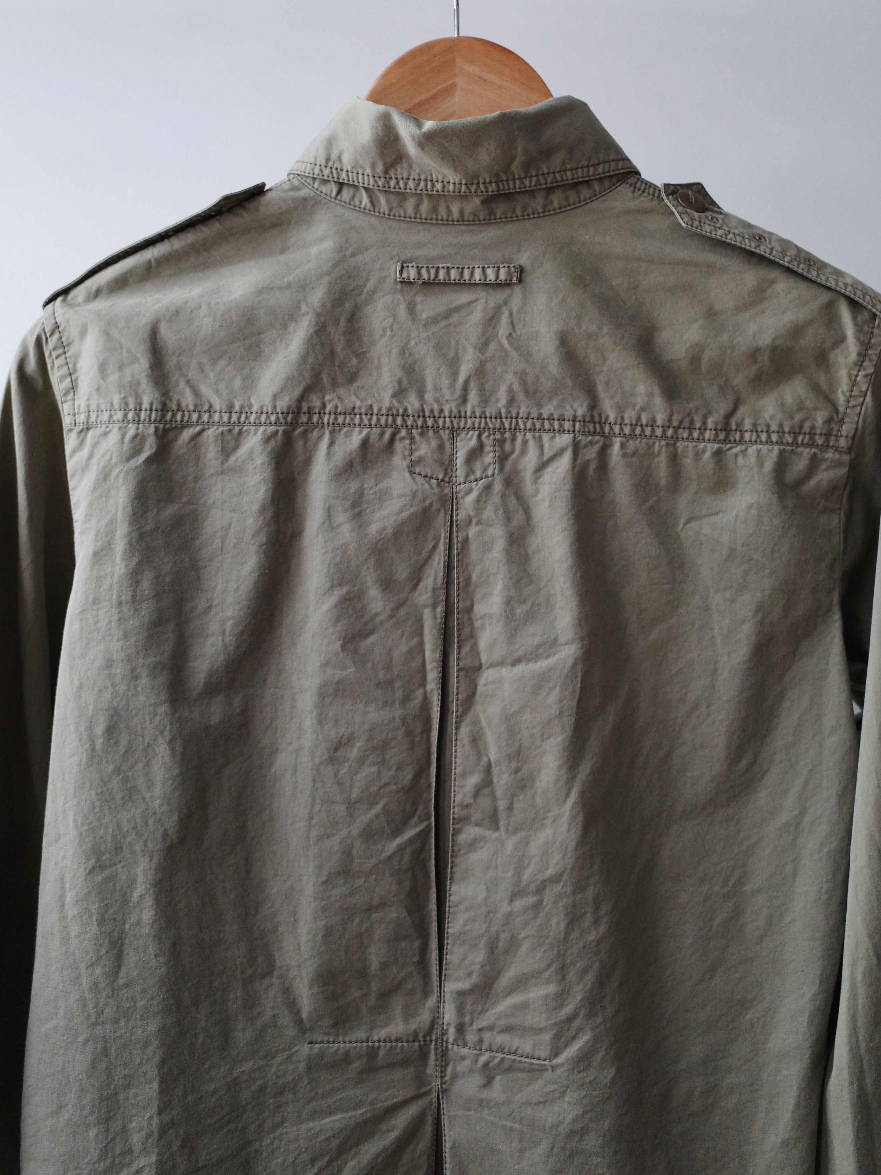Jean Paul Gaultier Olive Military Shirt