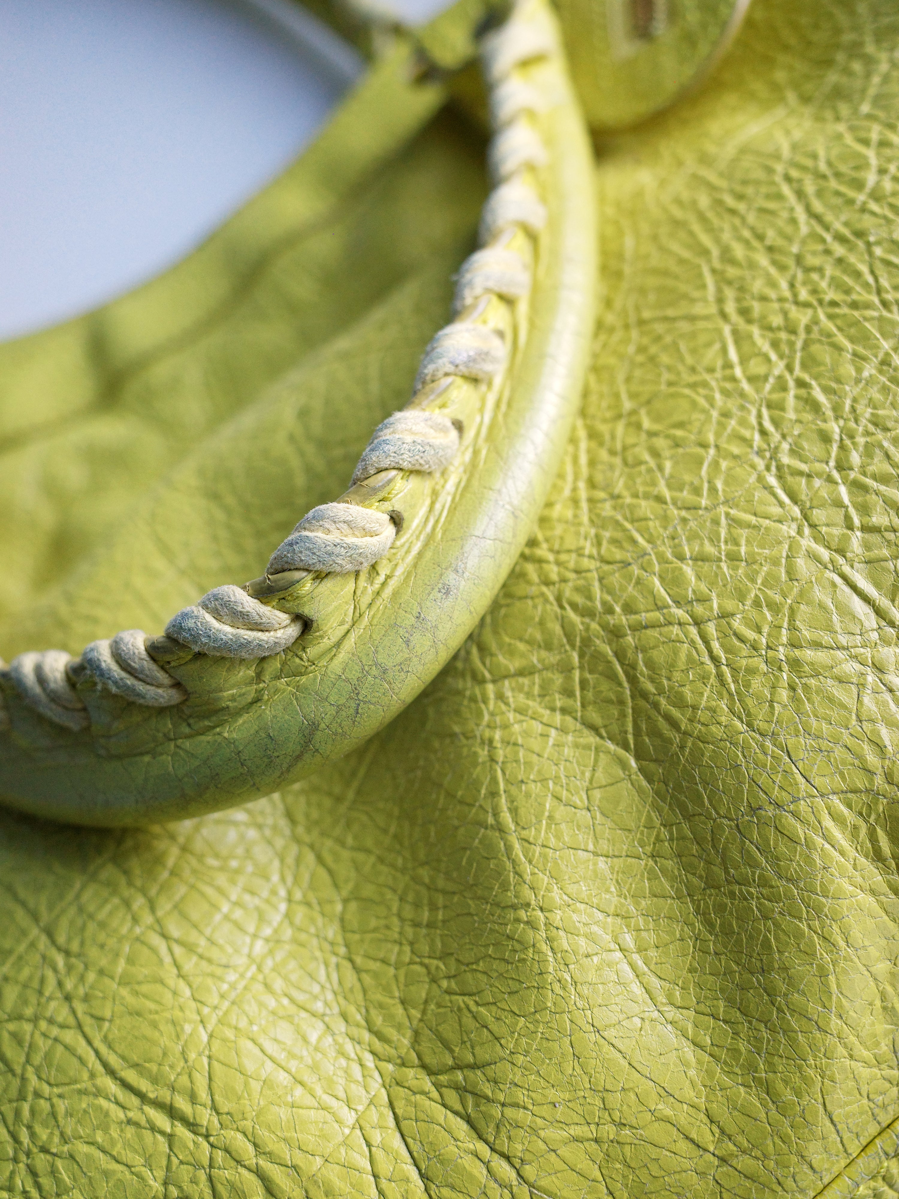 Balenciaga Bright Yellow Medium City Bag