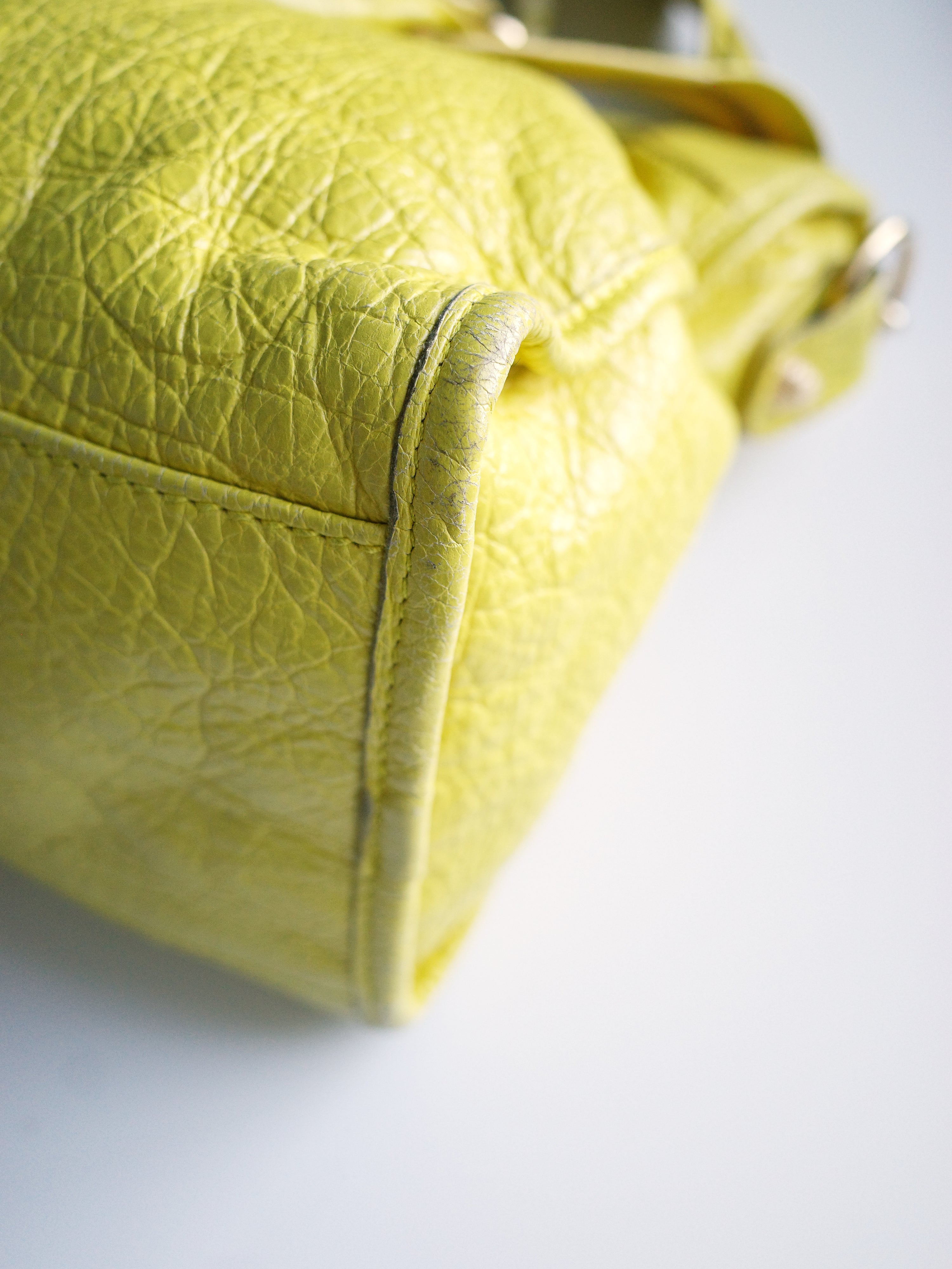 Balenciaga Bright Yellow Medium City Bag