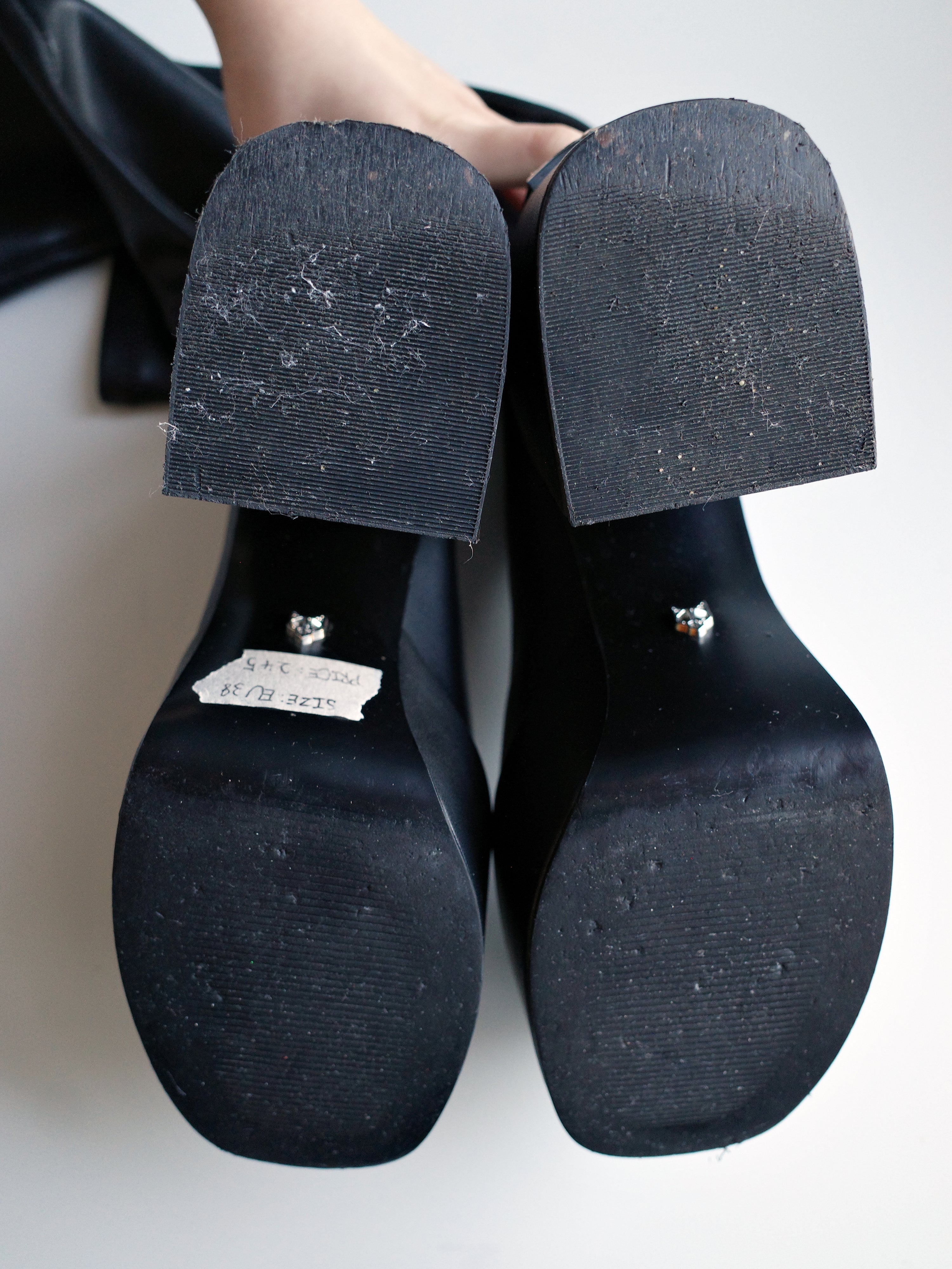 Naked Wolfe Sculpted Platform Boots