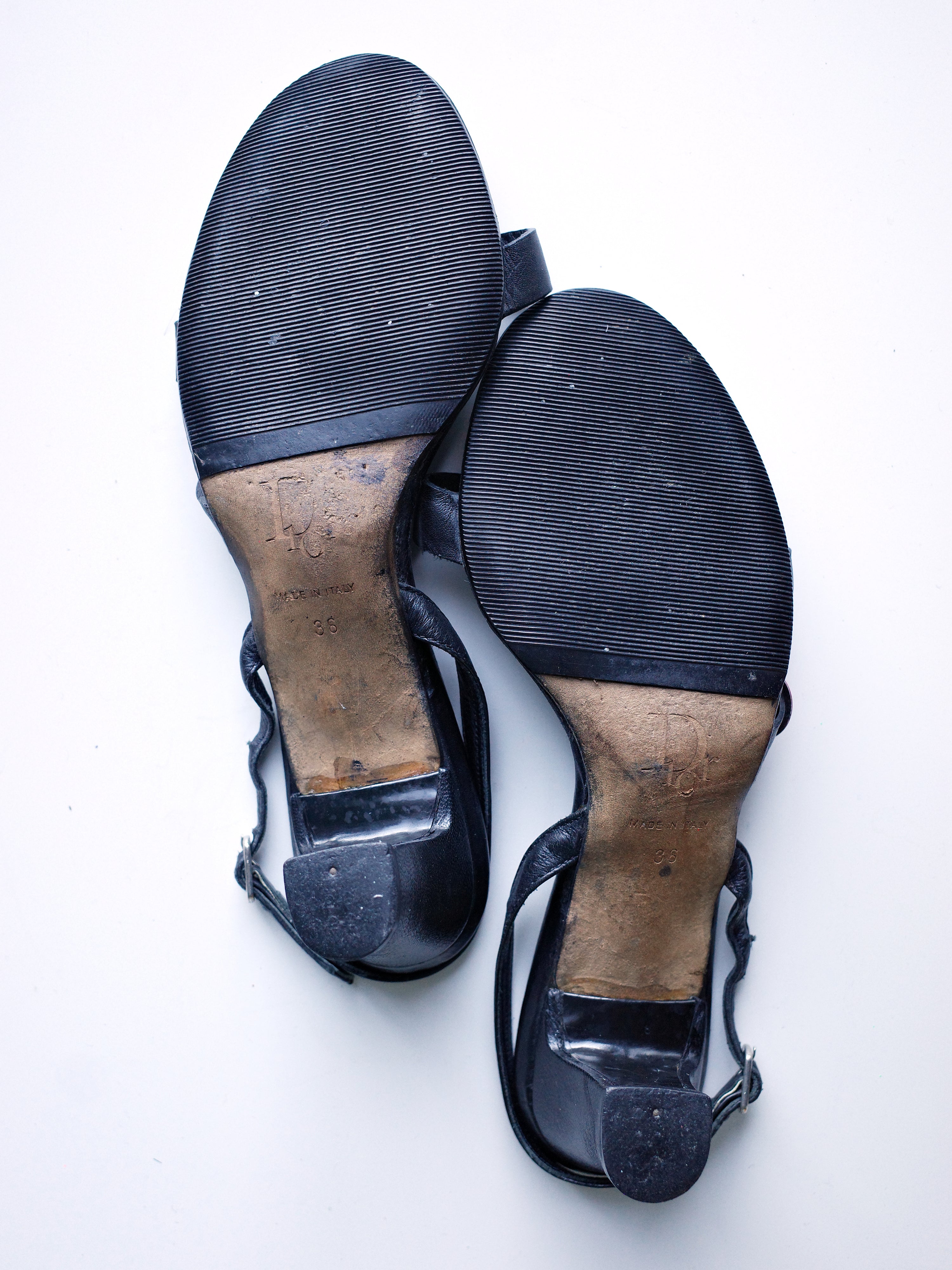 Christian Dior by John Galliano Punk Badge Studded Sandals