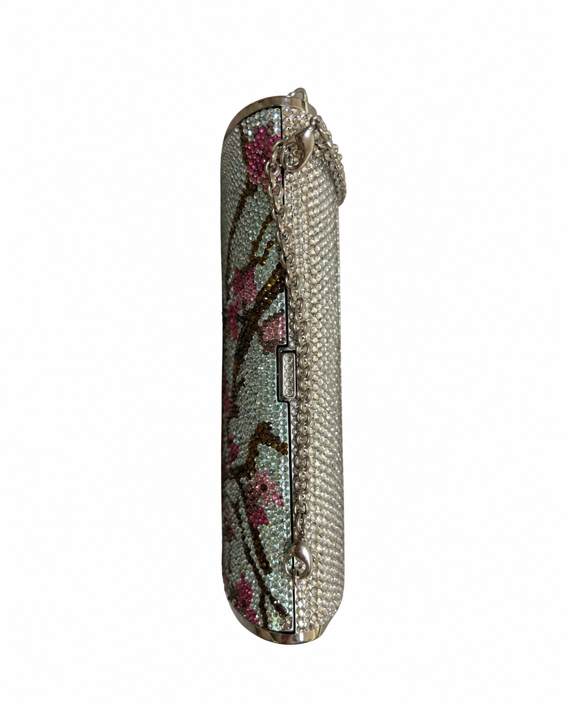 Judith Leiber Crystal-Embellished Oriental Evening Bag – Rare Collectible Minaudière