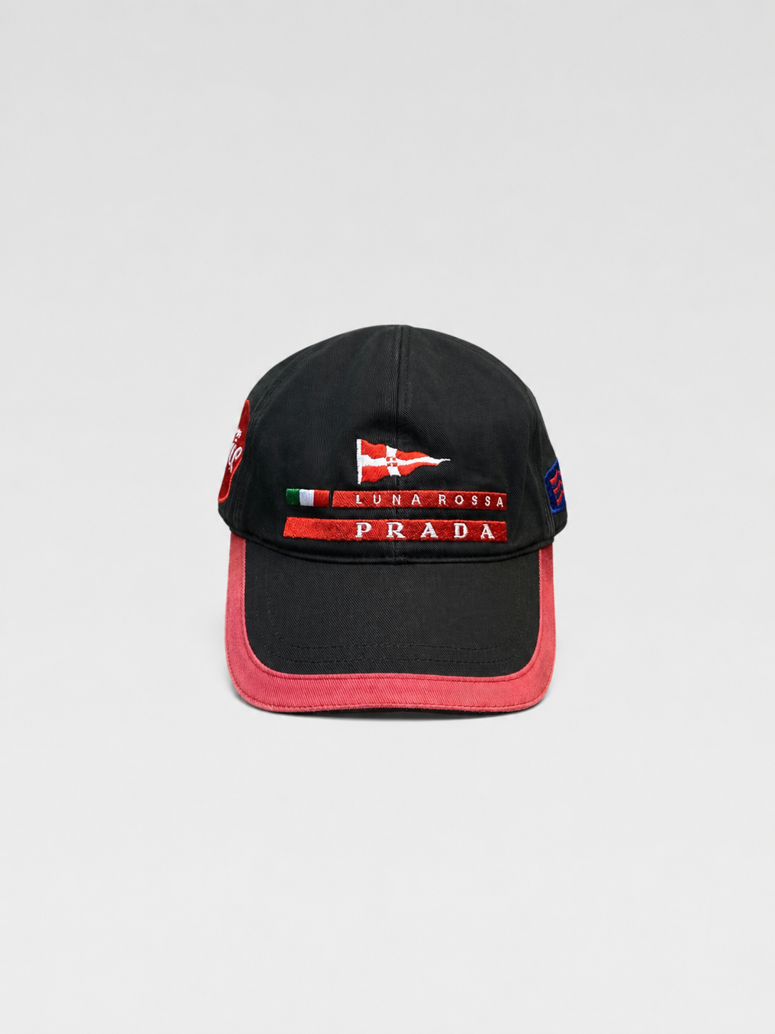 Prada Luna Rossa Sailing Cap 2000s Archive Sport Hat America’s Cup Style Logo Cap