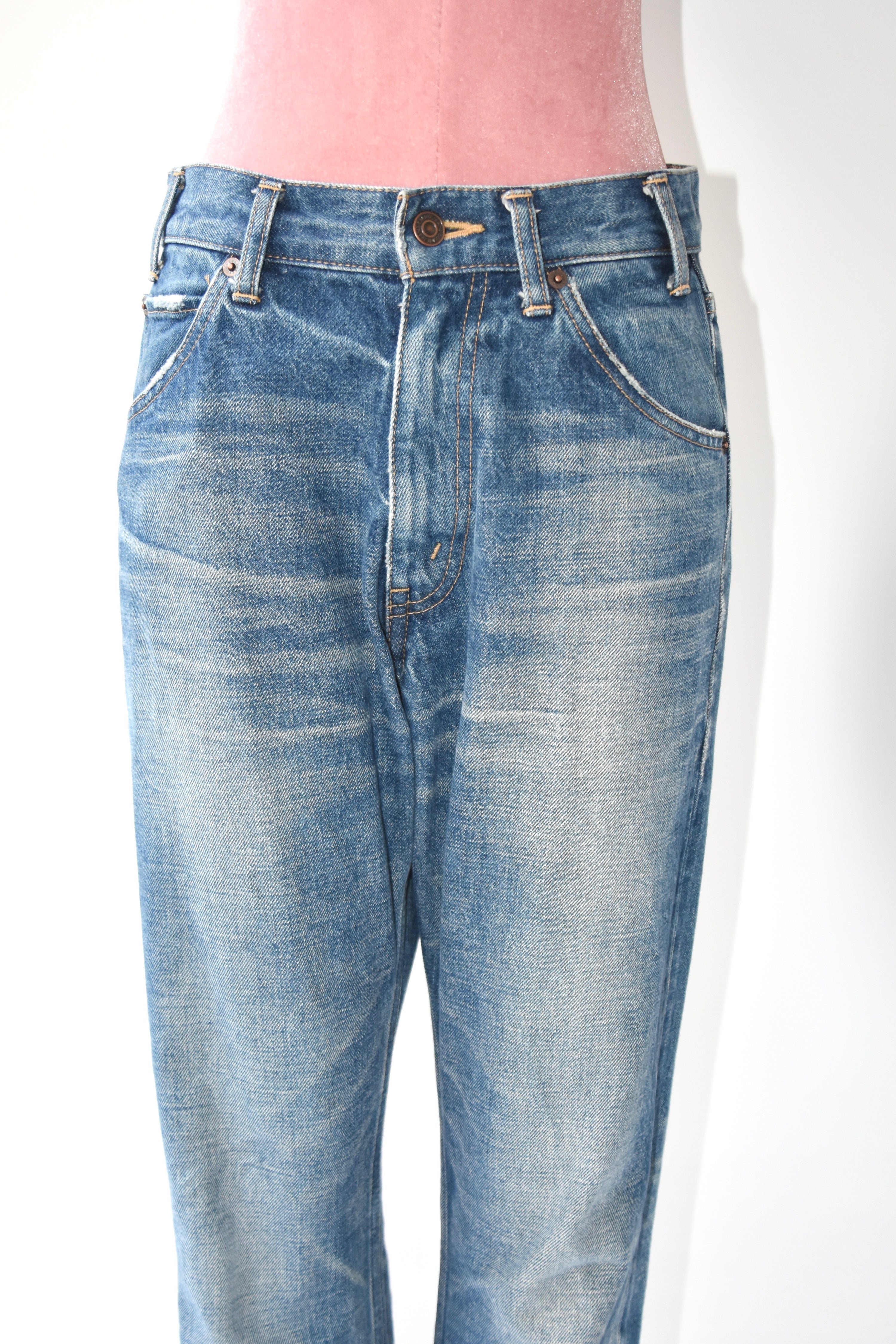 CELINE Homme by Hedi Slimane “W ST 003” Vintage Wash Straight Denim – Men’s Size 29 (Archive)