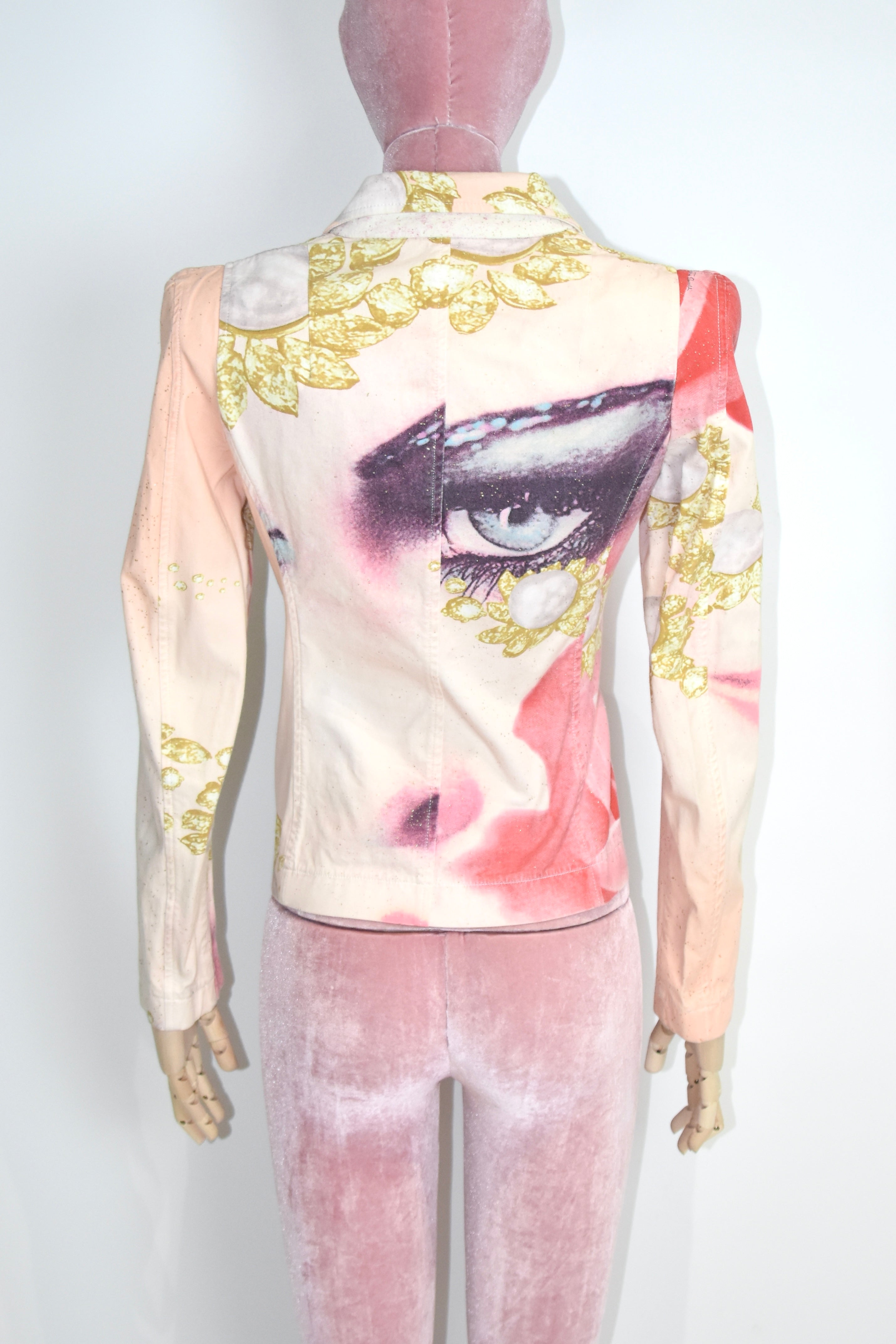 Roberto Cavalli S/S 2001 Runway Printed Blazer