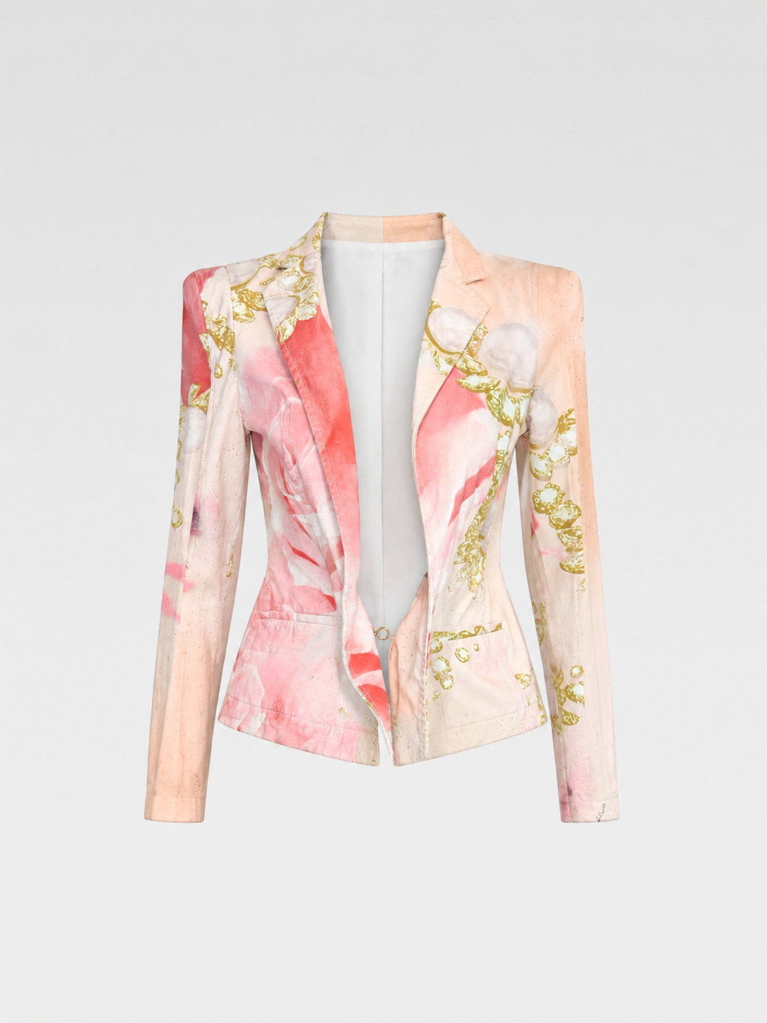 Roberto Cavalli S/S 2001 Runway Printed Blazer