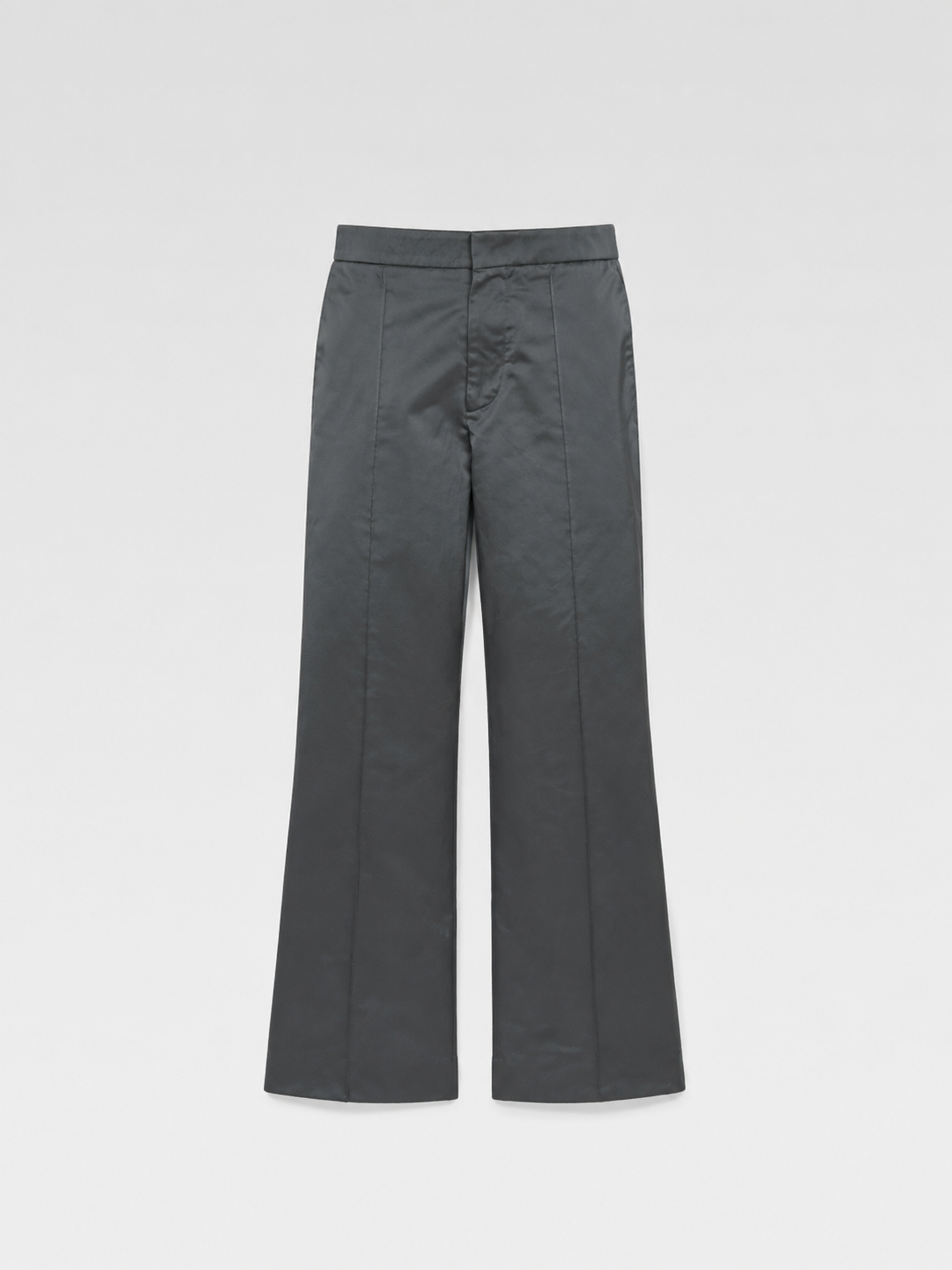 Marni Silver-Grey Satin Trousers