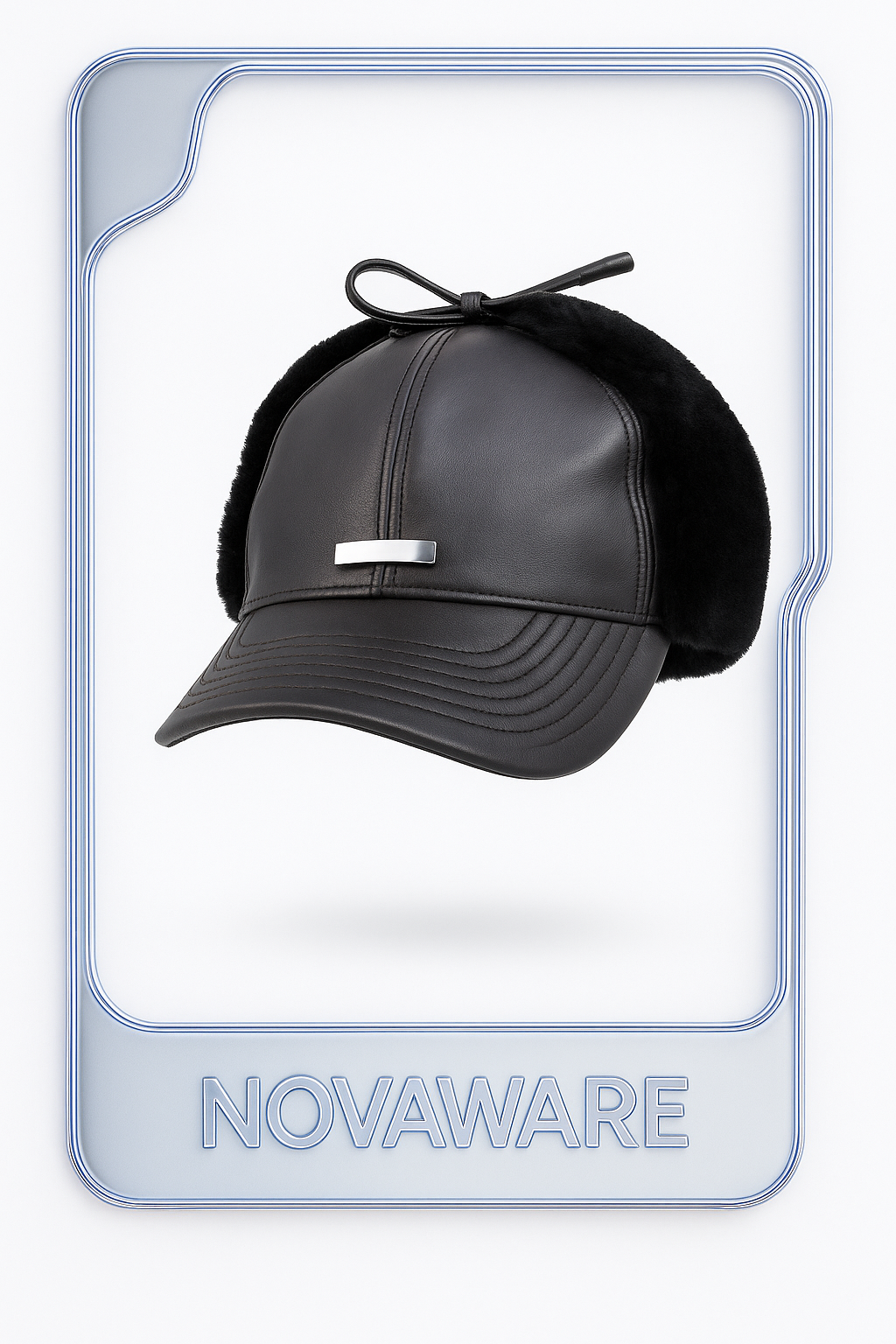 Gucci by Tom Ford Leather Ushanka Hat