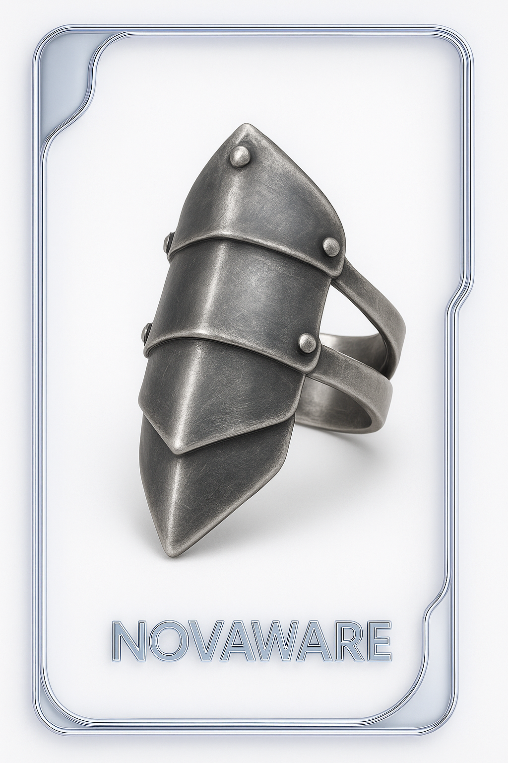 Vivienne Westwood 90s Armored Silver Ring