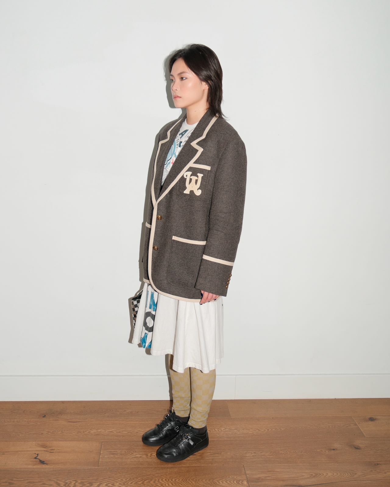 UOOYAA Academy Wool Blazer