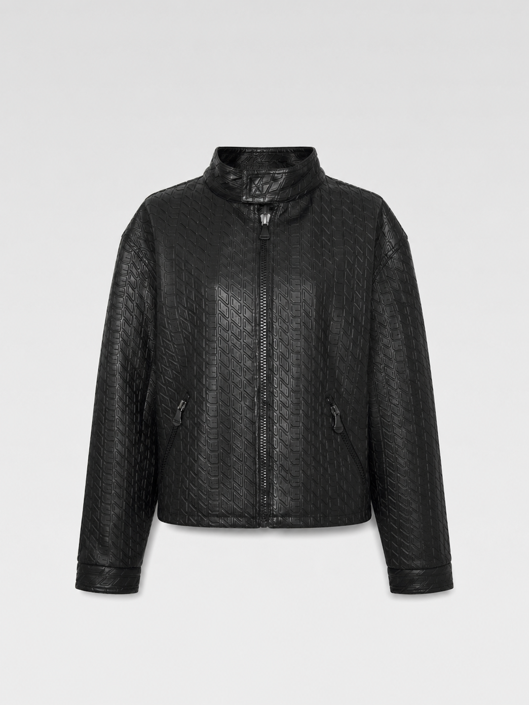 Moschino Vintage Tyre-Tread Quilted Jacket
