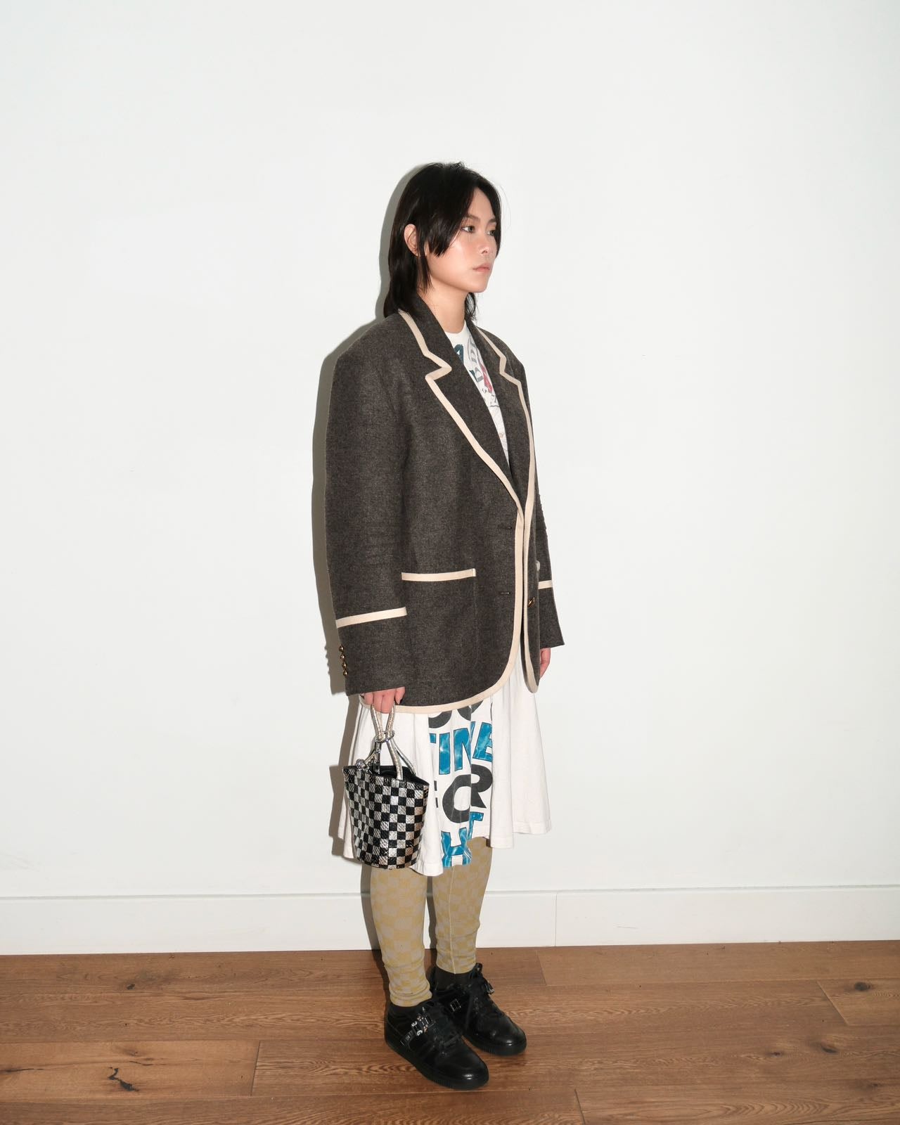 UOOYAA Academy Wool Blazer