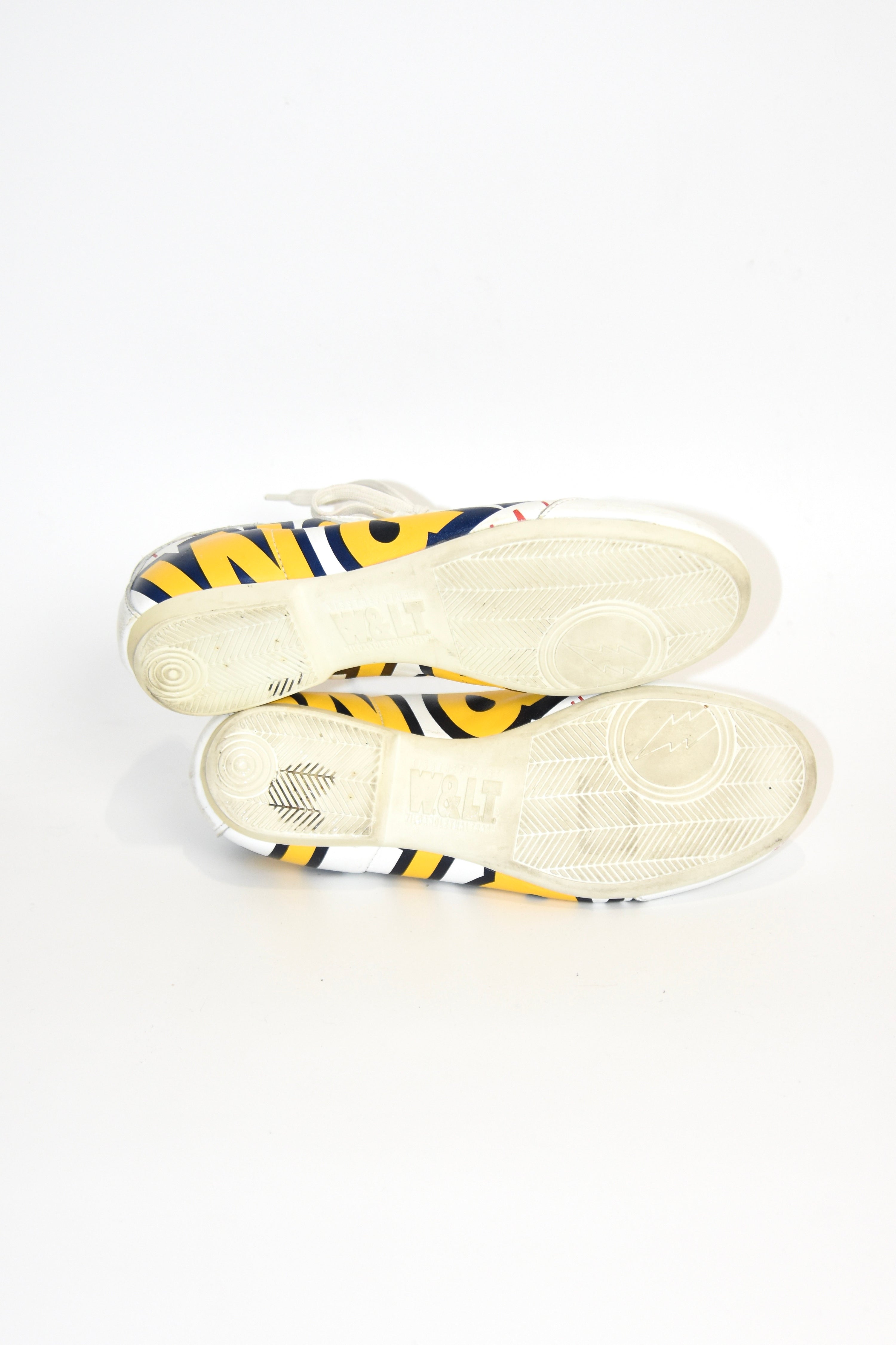 Walter Van Beirendonck Retro-Futuristic Logo Sneakers