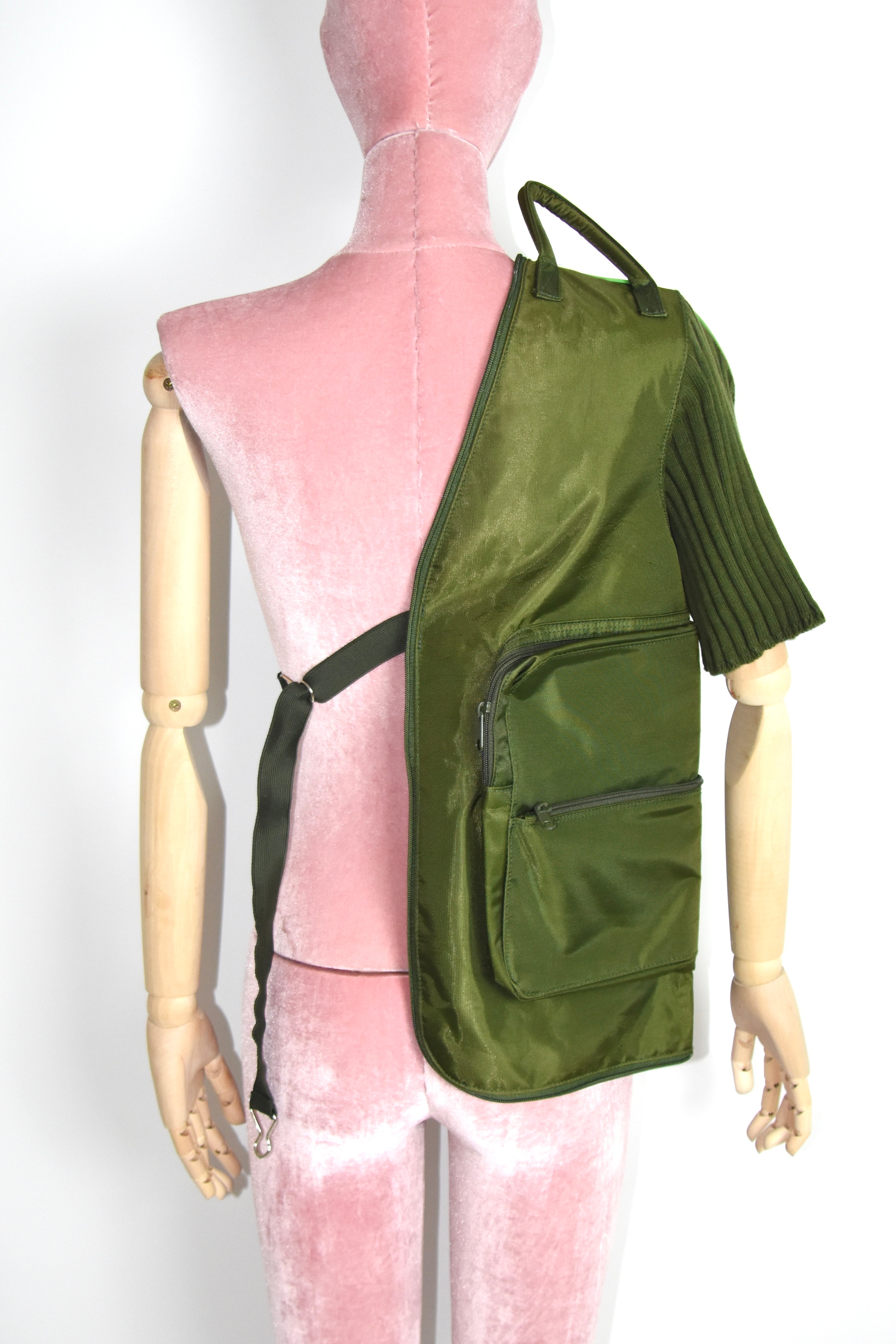Walter Van Beirendonck W&LT Asymmetric Utility Vest – Nylon Archive Futuristic Tactical Piece