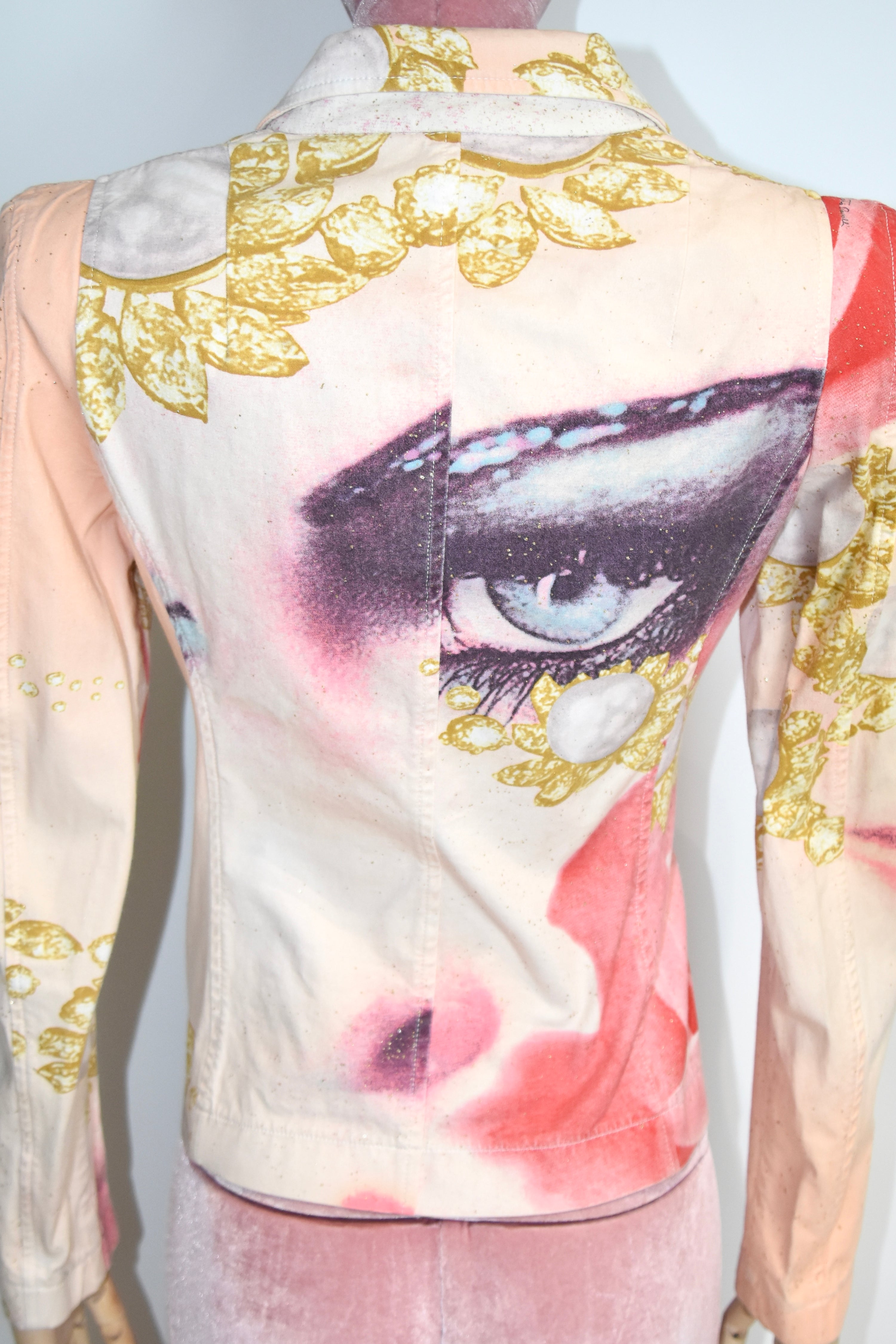 Roberto Cavalli S/S 2001 Runway Printed Blazer