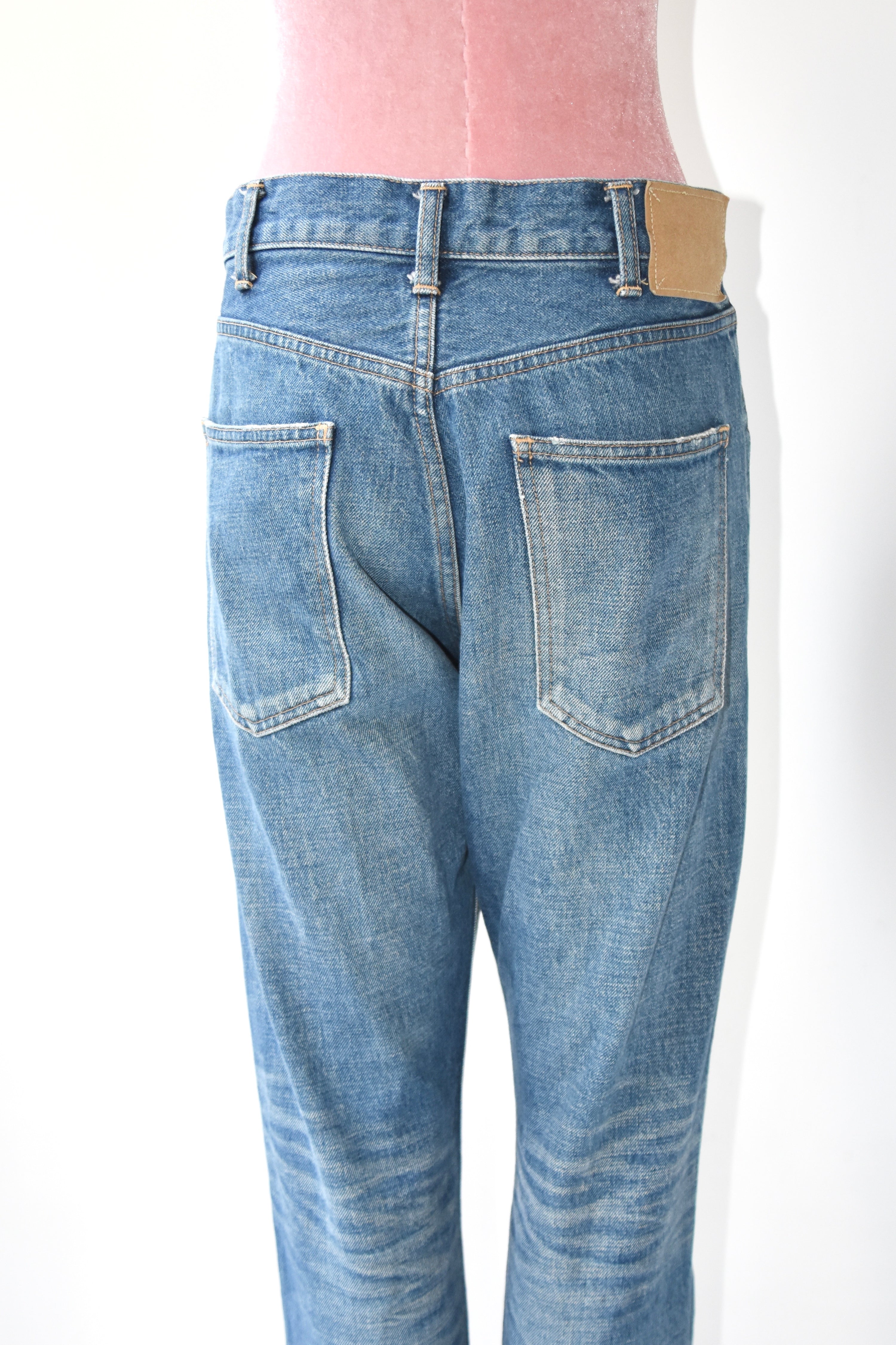 CELINE Homme by Hedi Slimane “W ST 003” Vintage Wash Straight Denim – Men’s Size 29 (Archive)