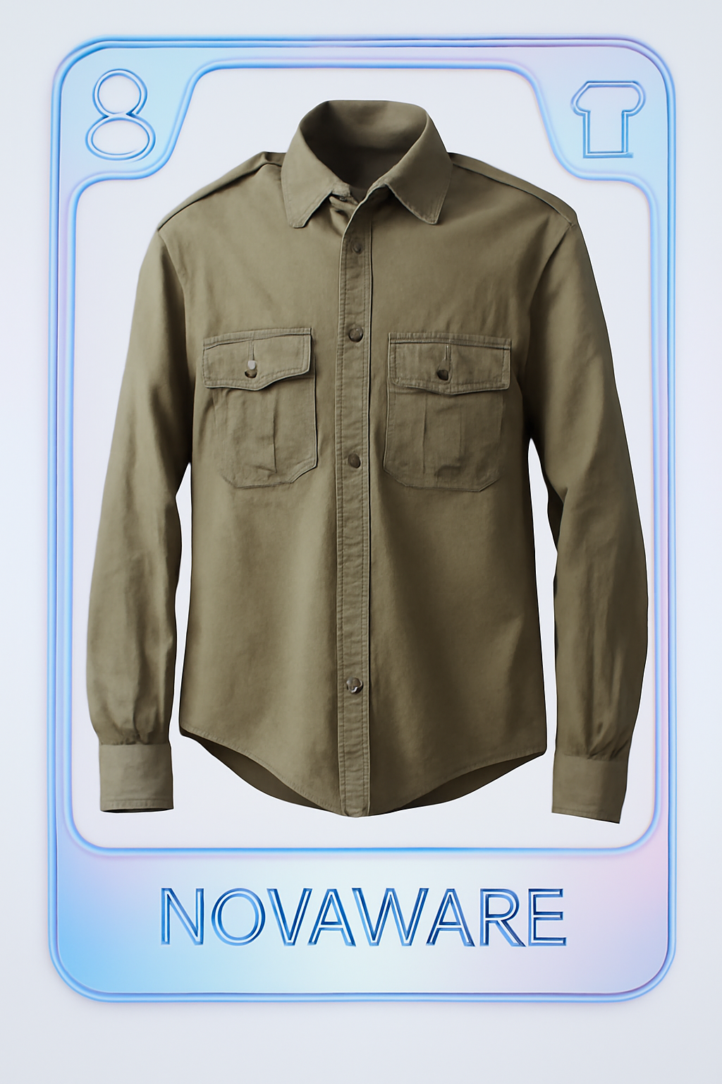 Jean Paul Gaultier Olive Military Shirt