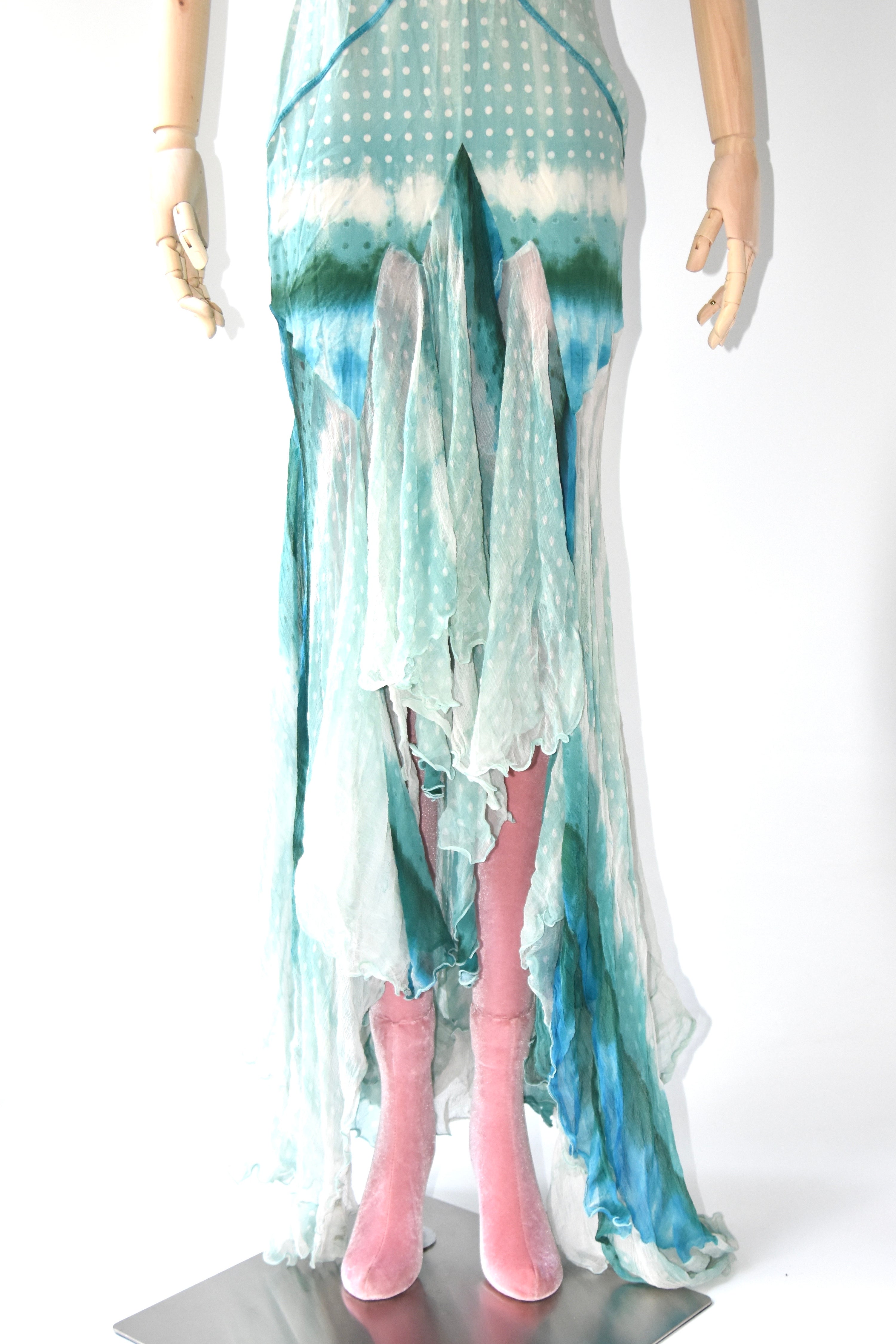Roberto Cavalli Spring/Summer 2005 Runway Silk Gown