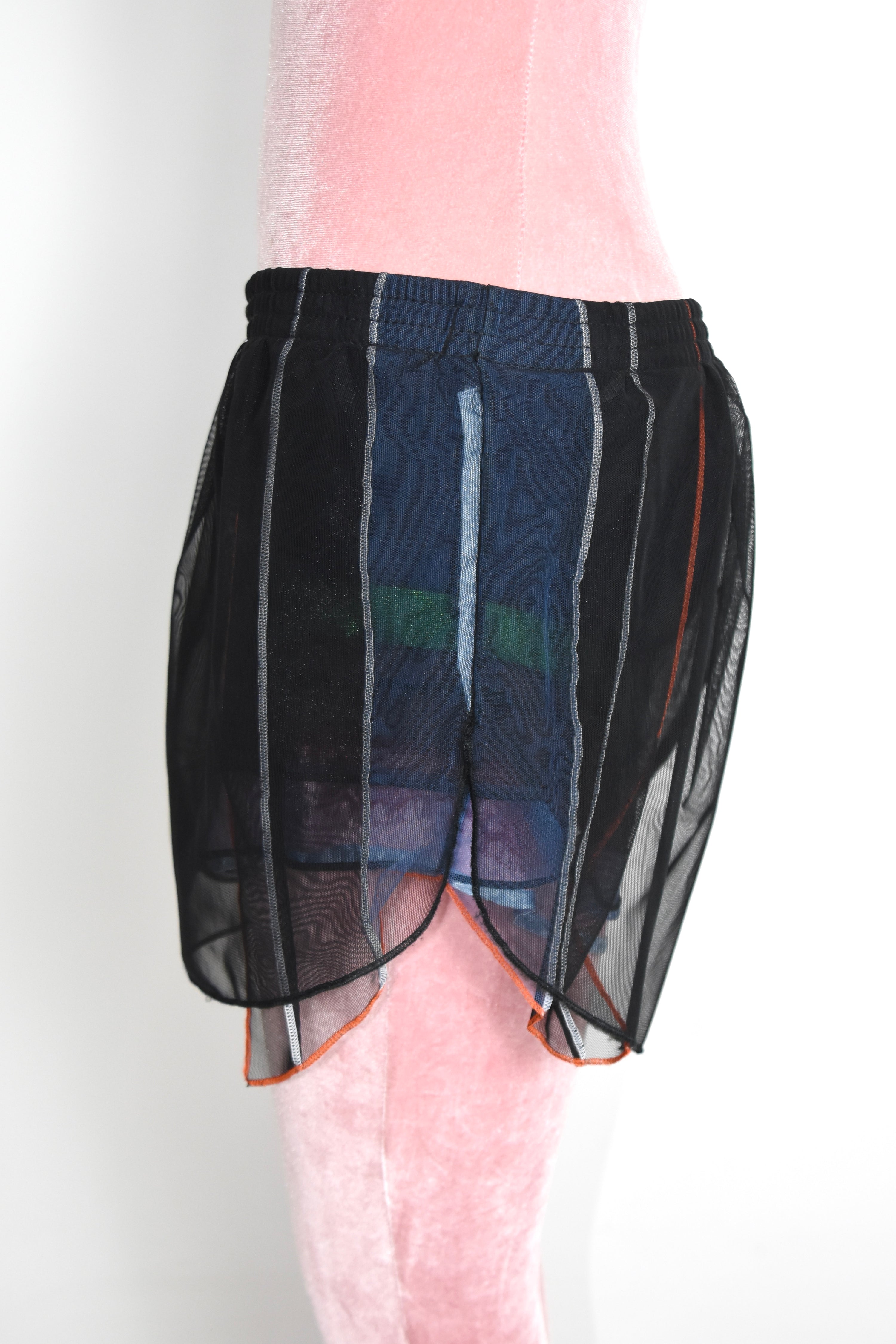 Y/Project Multi-Layer Mesh Shorts
