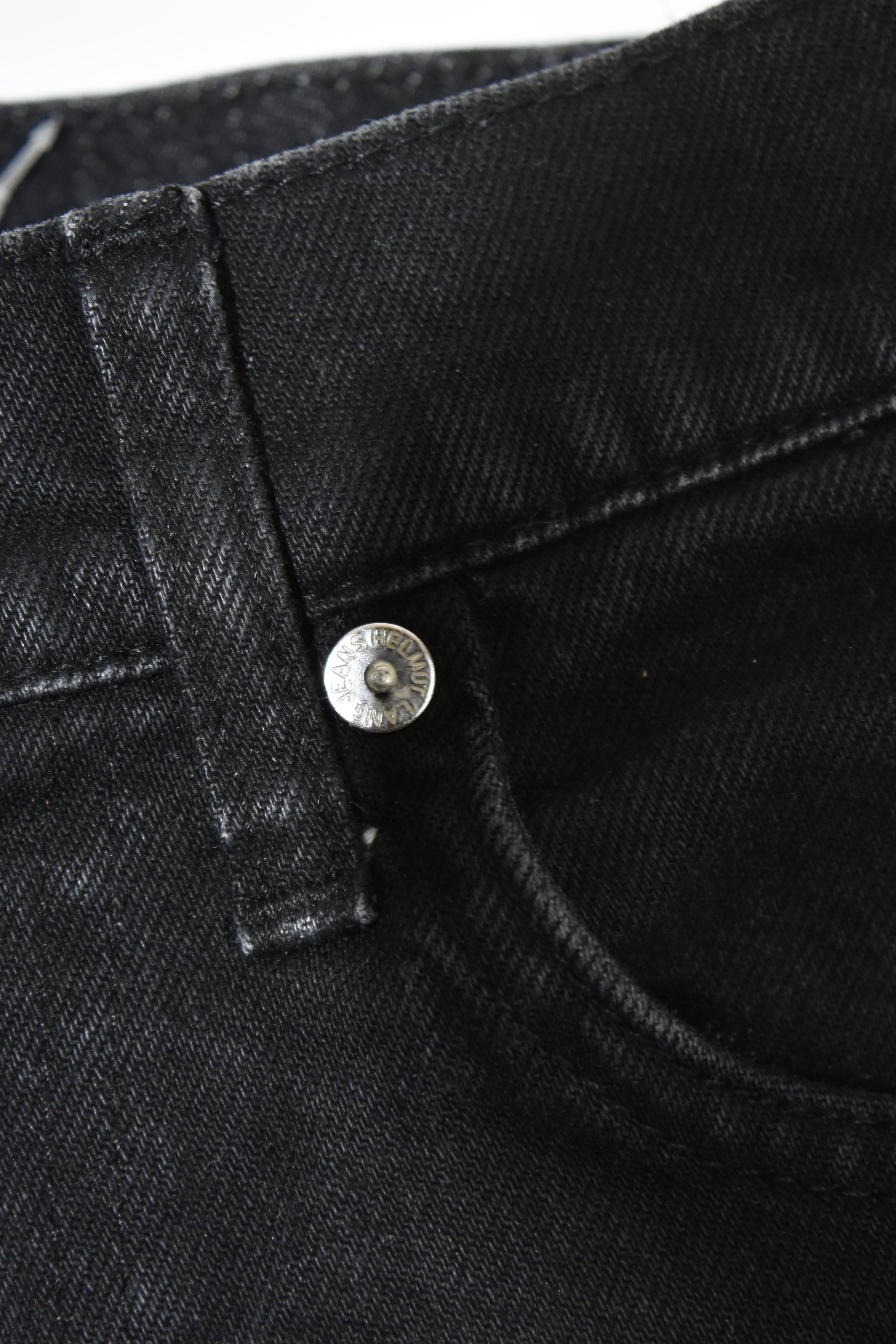 Helmut Lang Flared Stretch Denim Jeans
