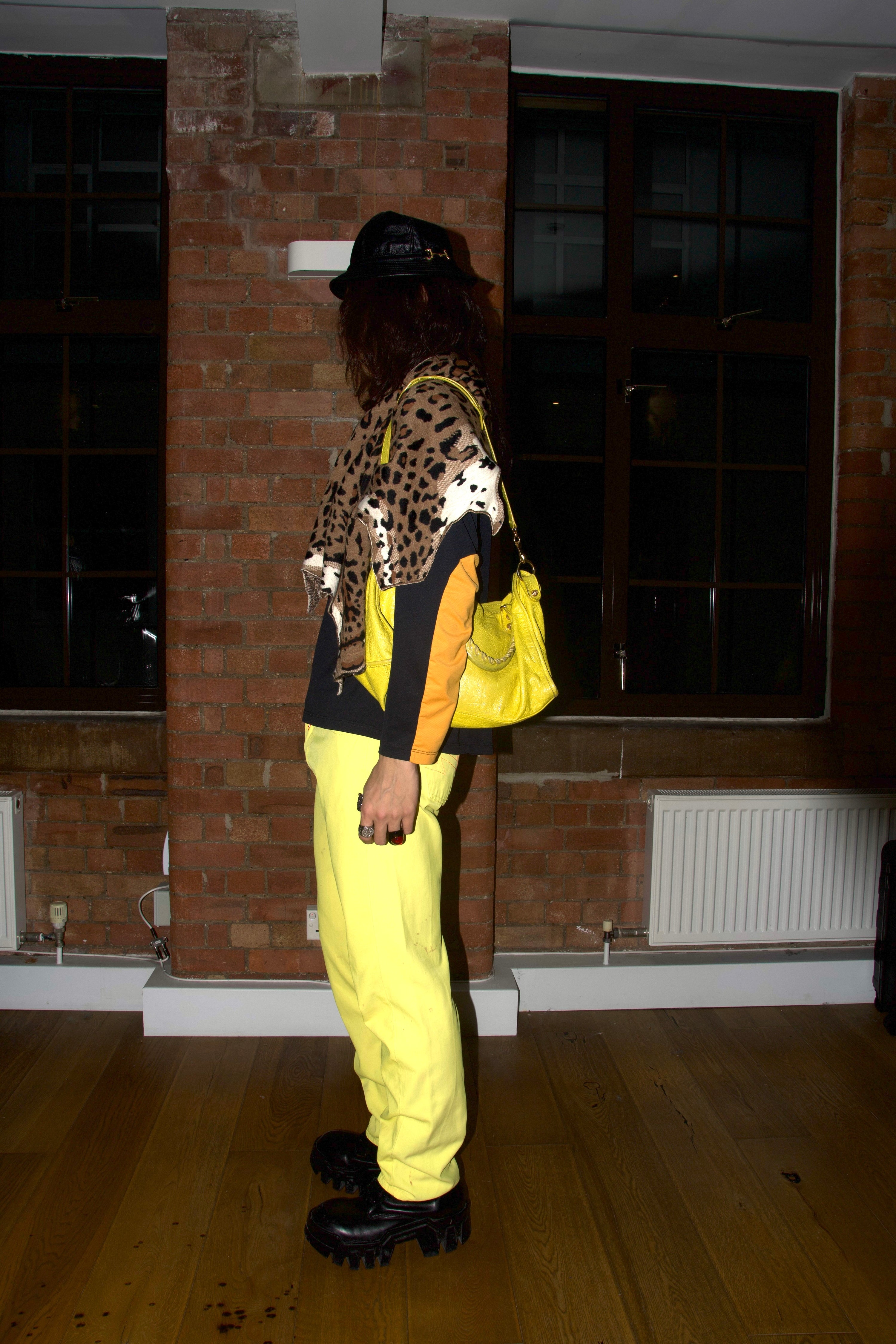 Balenciaga Bright Yellow Medium City Bag