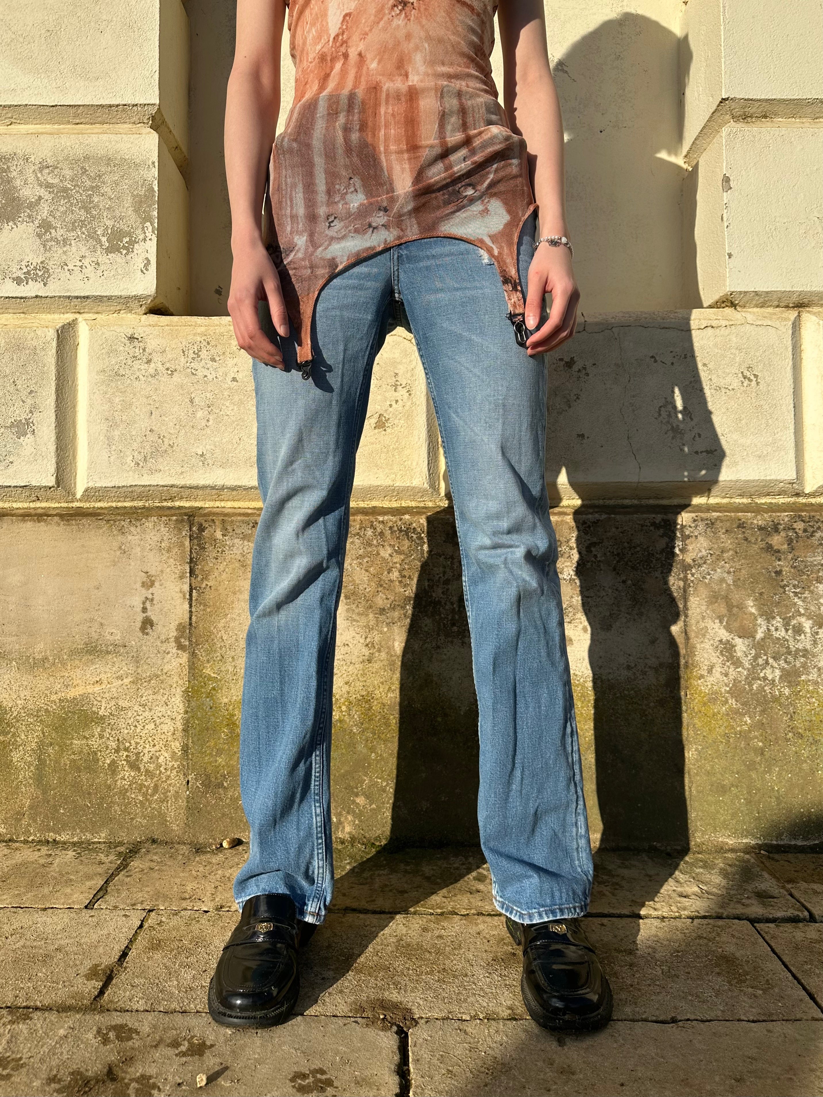 Acne Studios Light Blue Flared Jeans