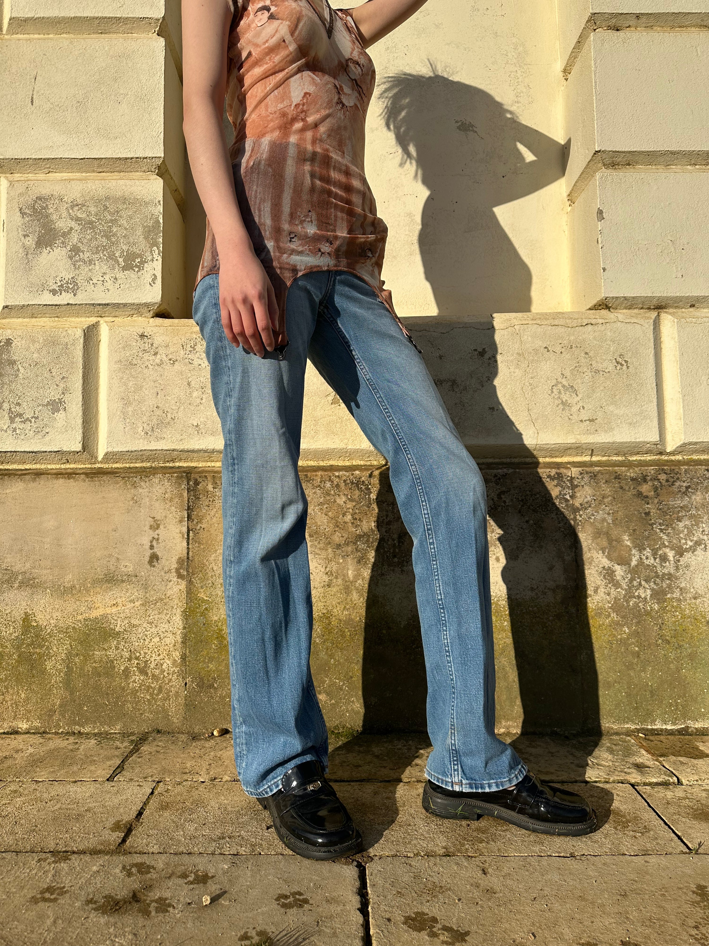 Acne Studios Light Blue Flared Jeans