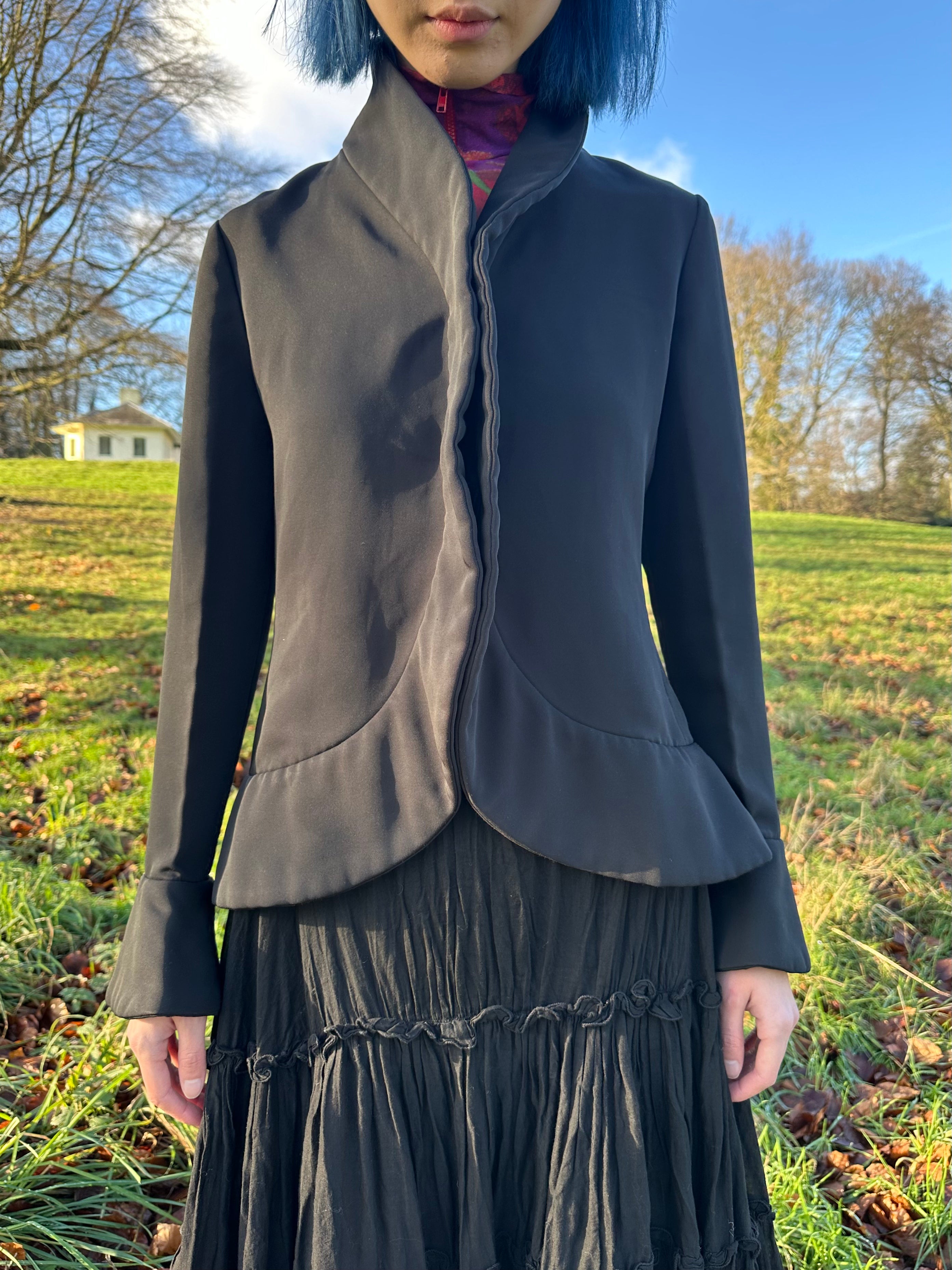 Jean Paul Gaultier Sculptural Black Jacket