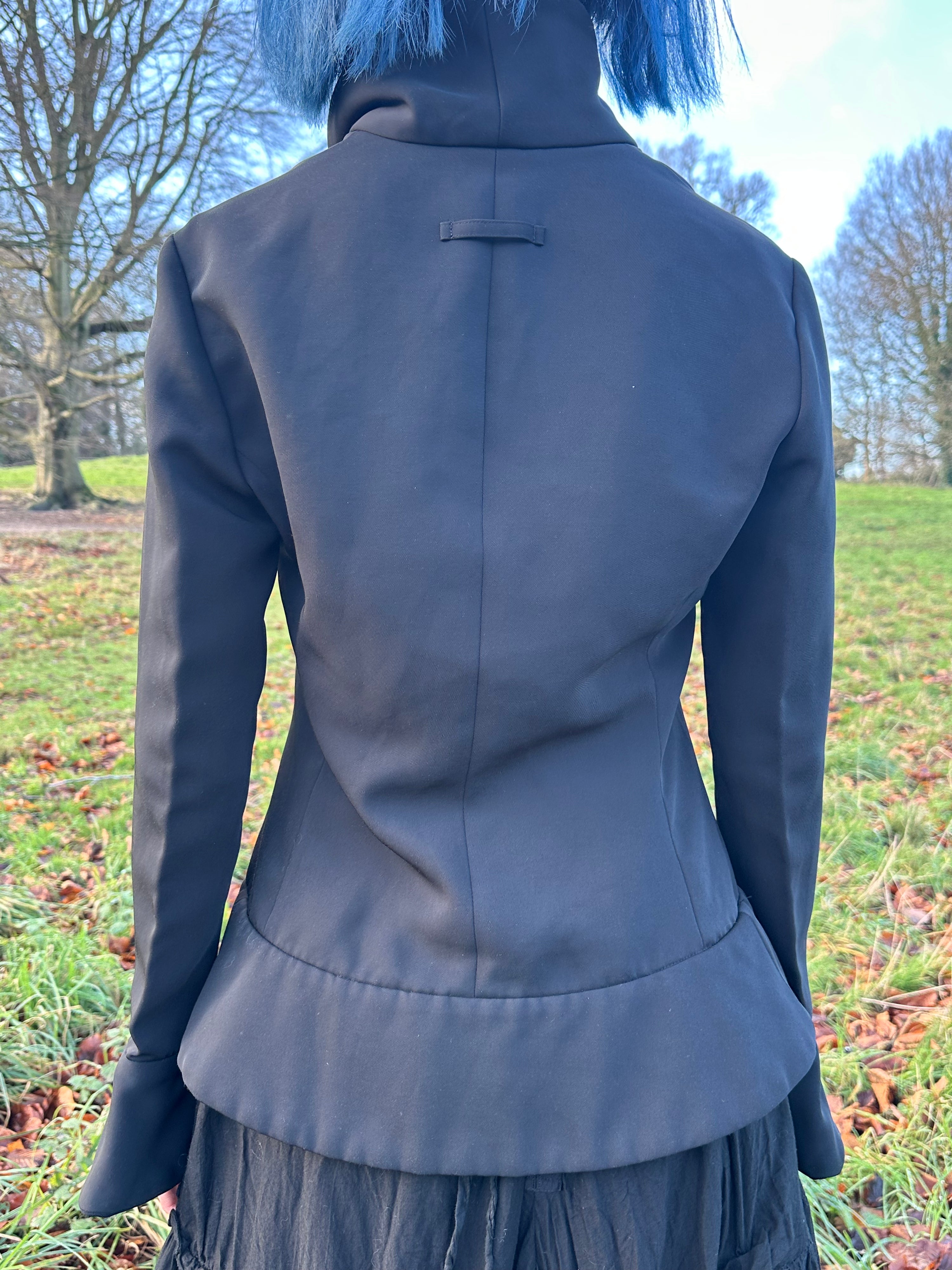 Jean Paul Gaultier Sculptural Black Jacket