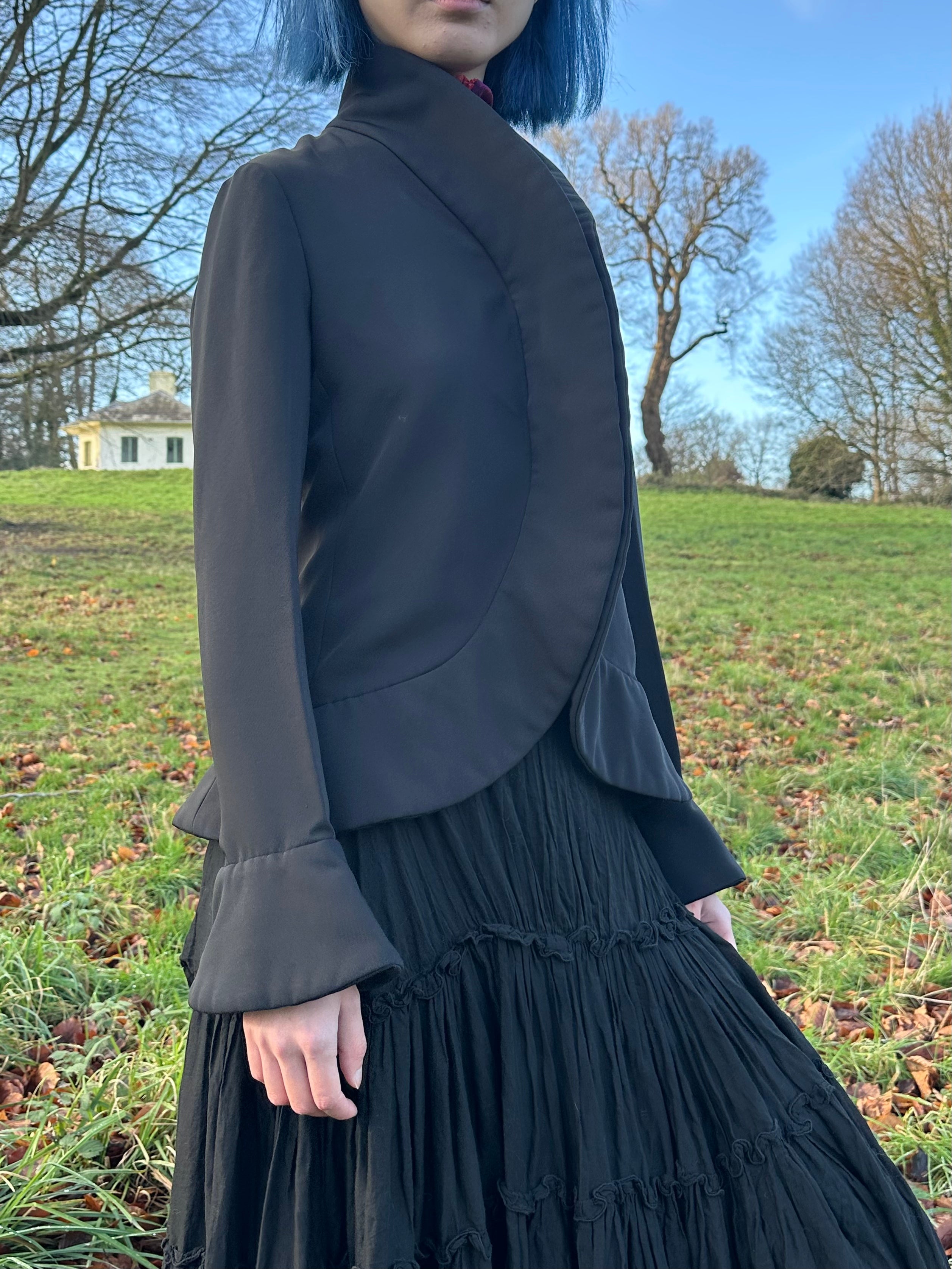 Jean Paul Gaultier Sculptural Black Jacket
