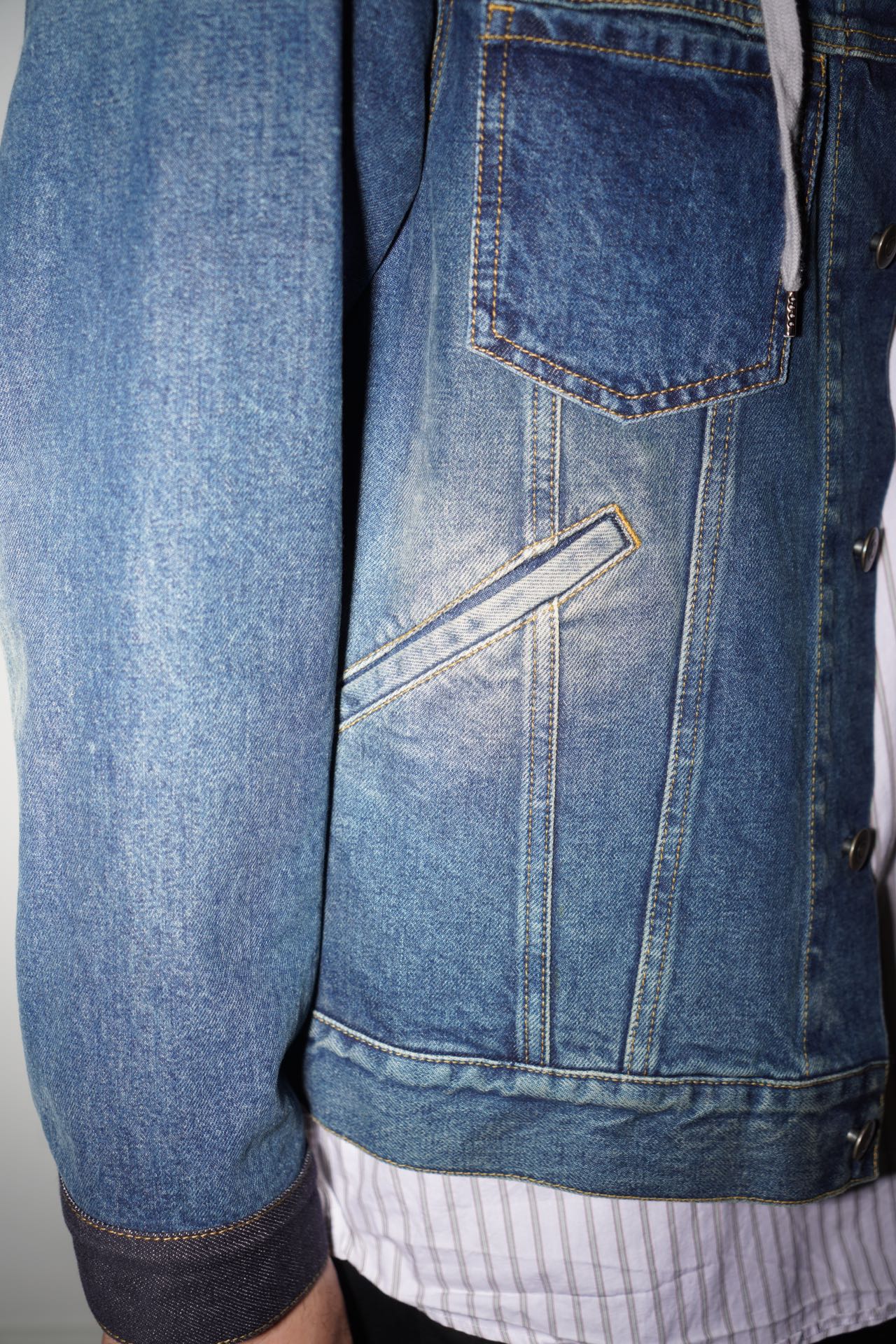 Maison Margiela Panelled Denim Jacket – EARTH 土