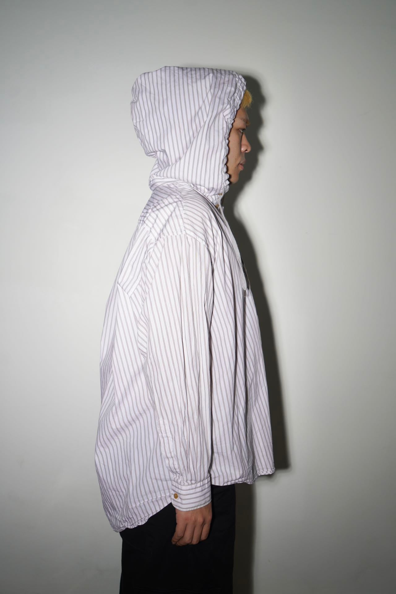Vivienne Westwood Striped Oversized Hoodie Shirt – METAL 金