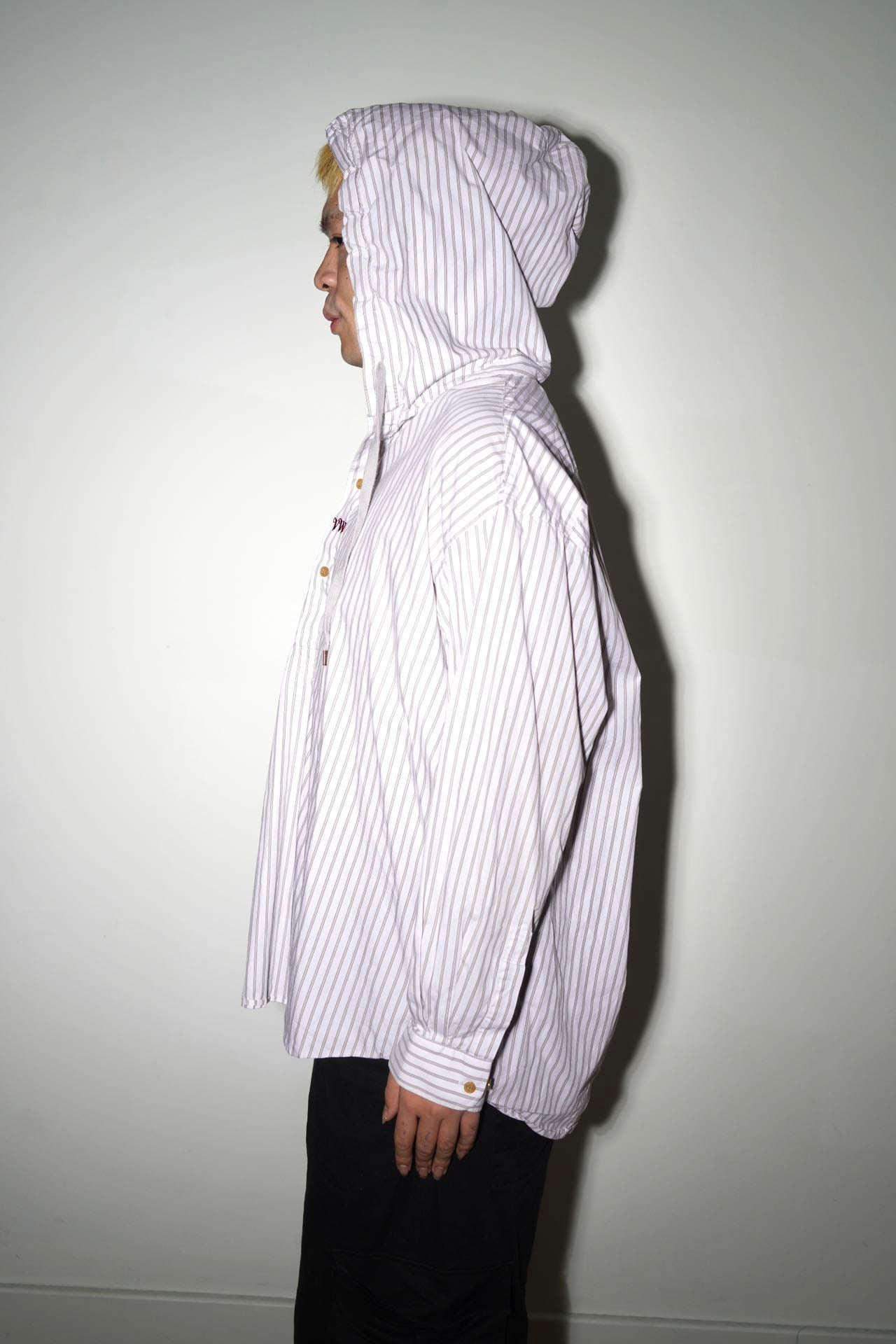 Vivienne Westwood Striped Oversized Hoodie Shirt – METAL 金