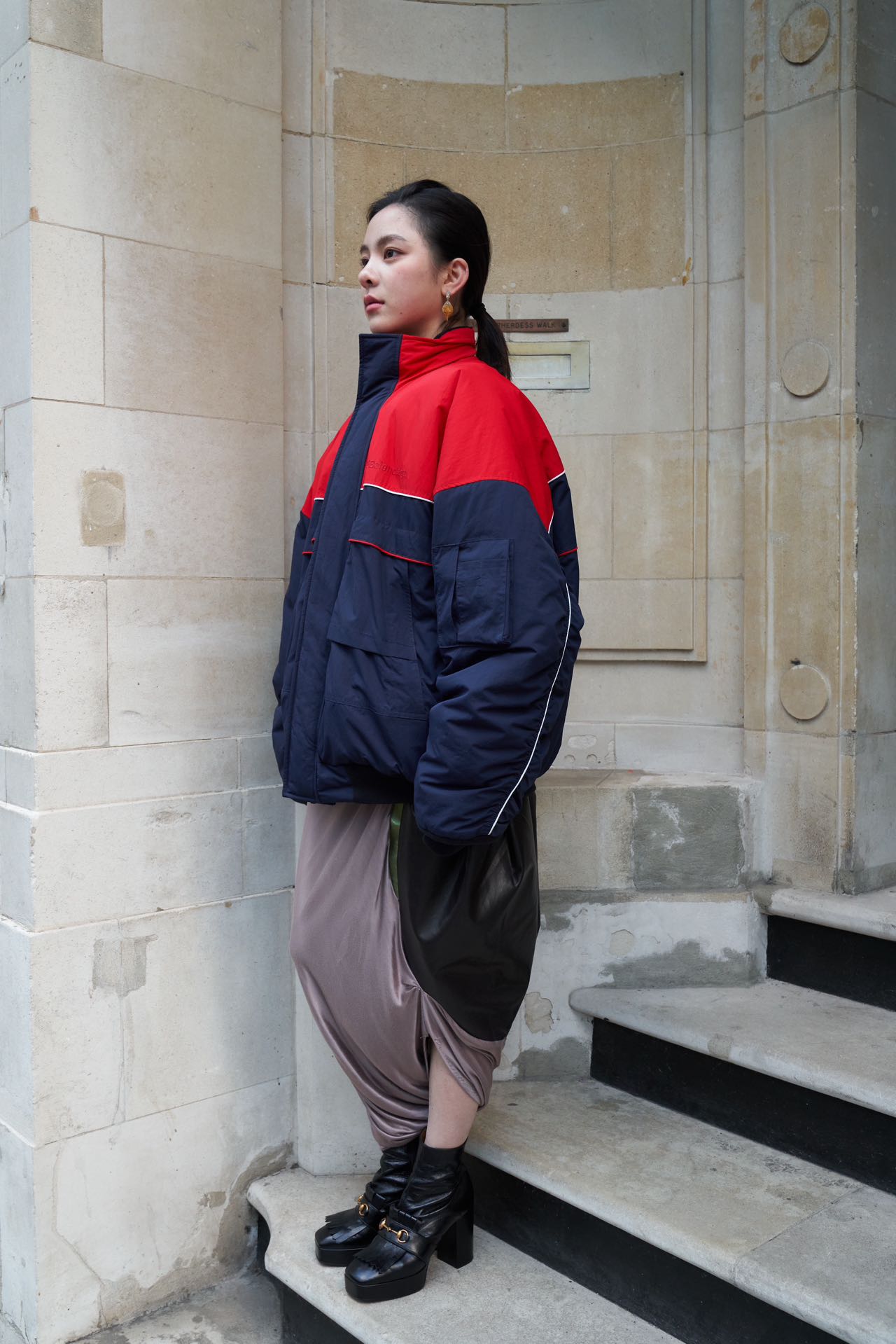 Balenciaga 3B Sports Icon Quilted Ski Jacket
