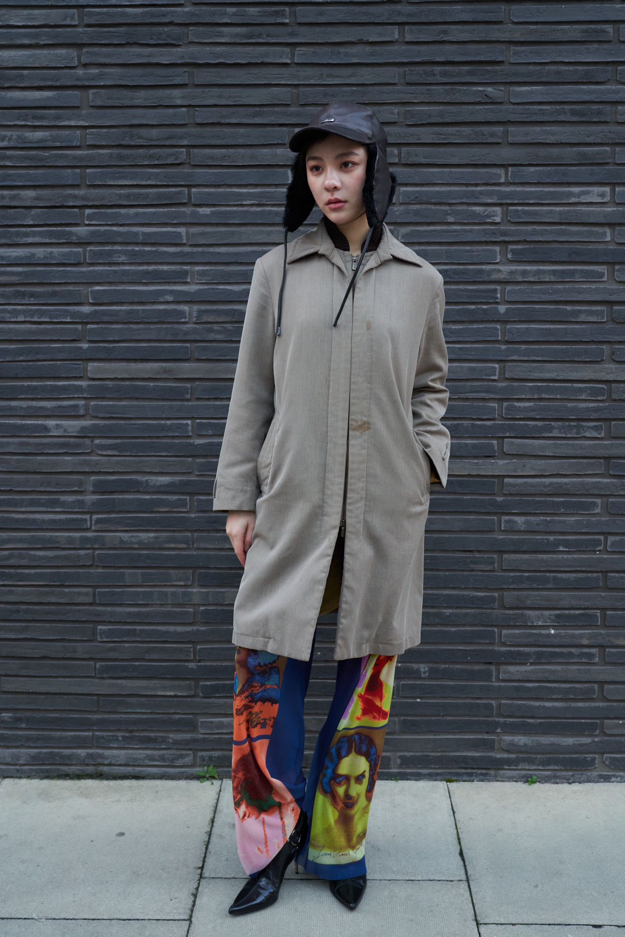 Gucci by Tom Ford Leather Ushanka Hat