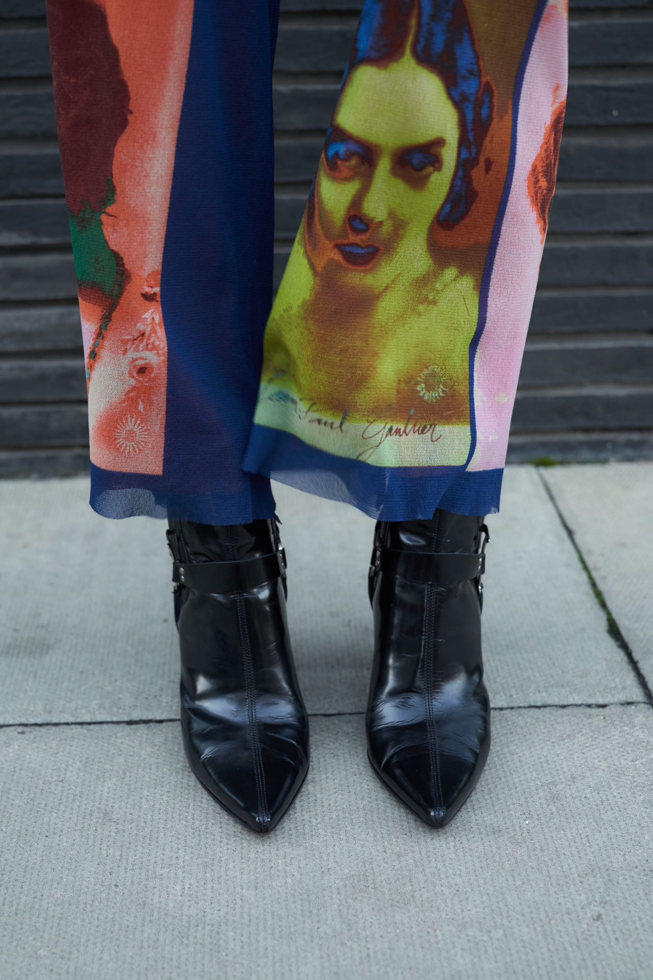 Christian Dior by John Galliano Millennium Hardcore Punk Pointed Boots
