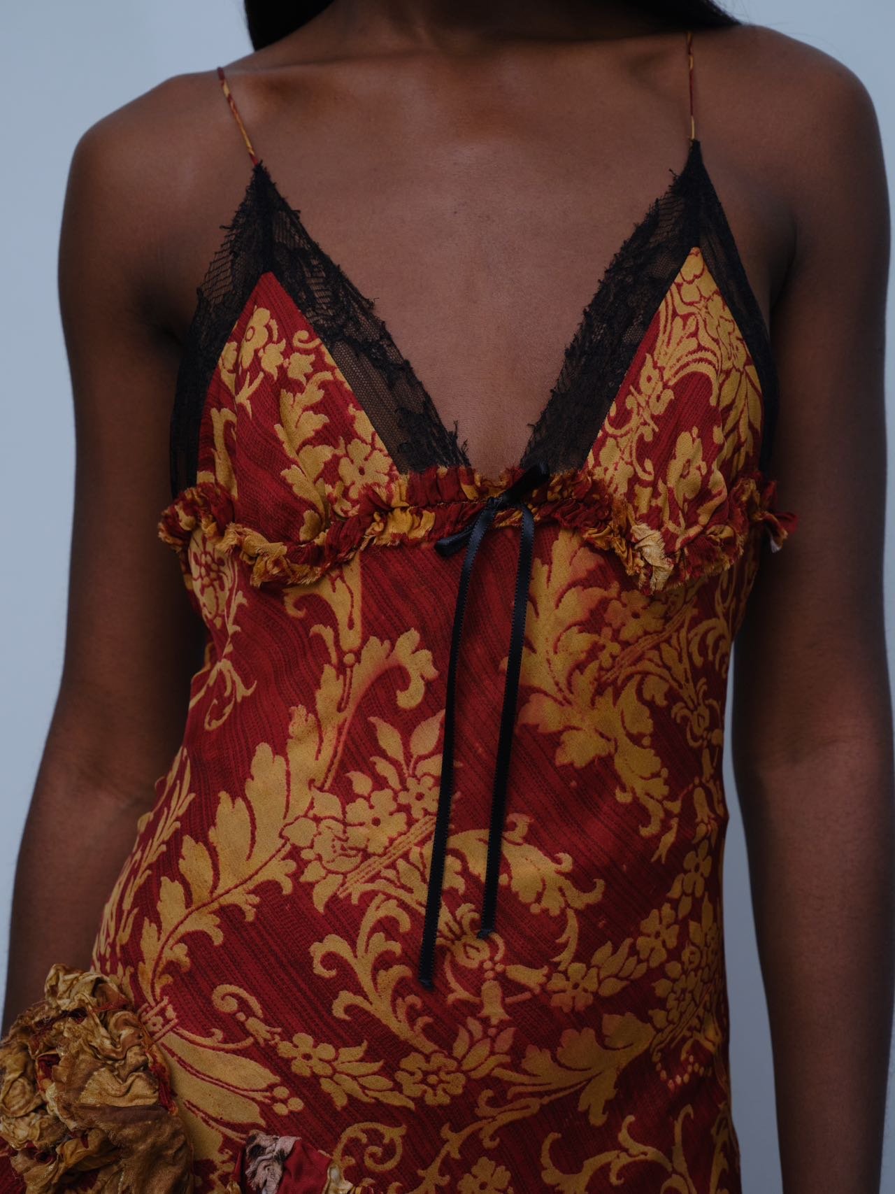 Roberto Cavalli Spring 2001 Runway Silk Gown